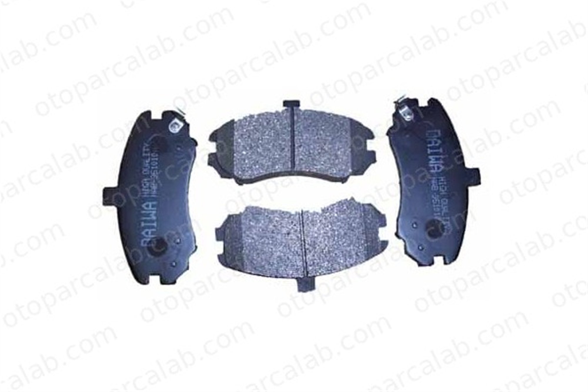 DAIWA 604-6350 Fren Disk Balata Ön HYUNDAI ELANTRA III ELANTRA III Sedan 581012DA50
