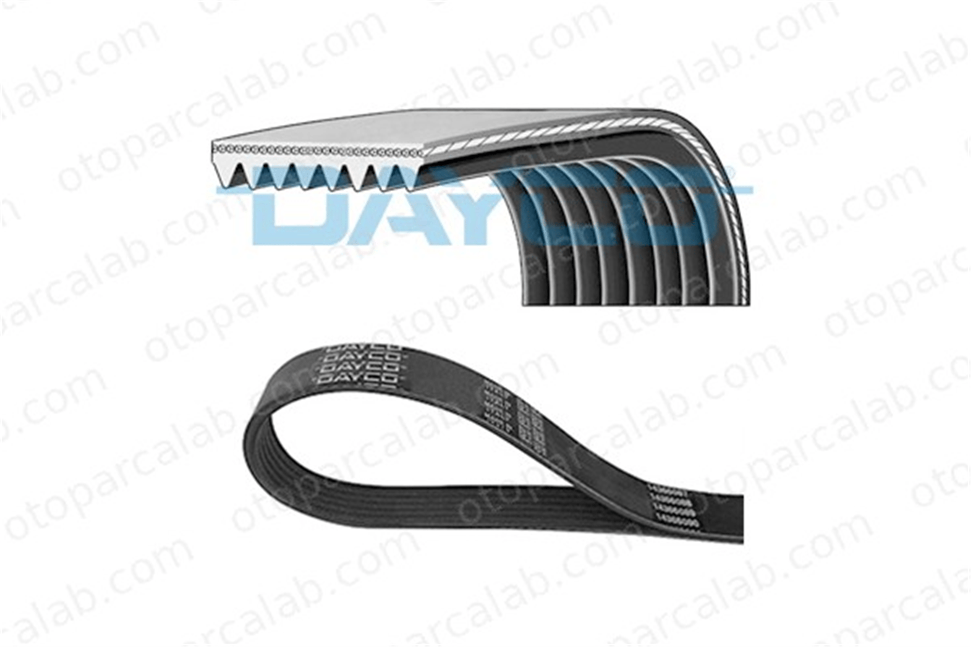 DAYCO 8PK2110HD Vantilatör Kayışı SCANIA 4 - series bus 1389005 1389046