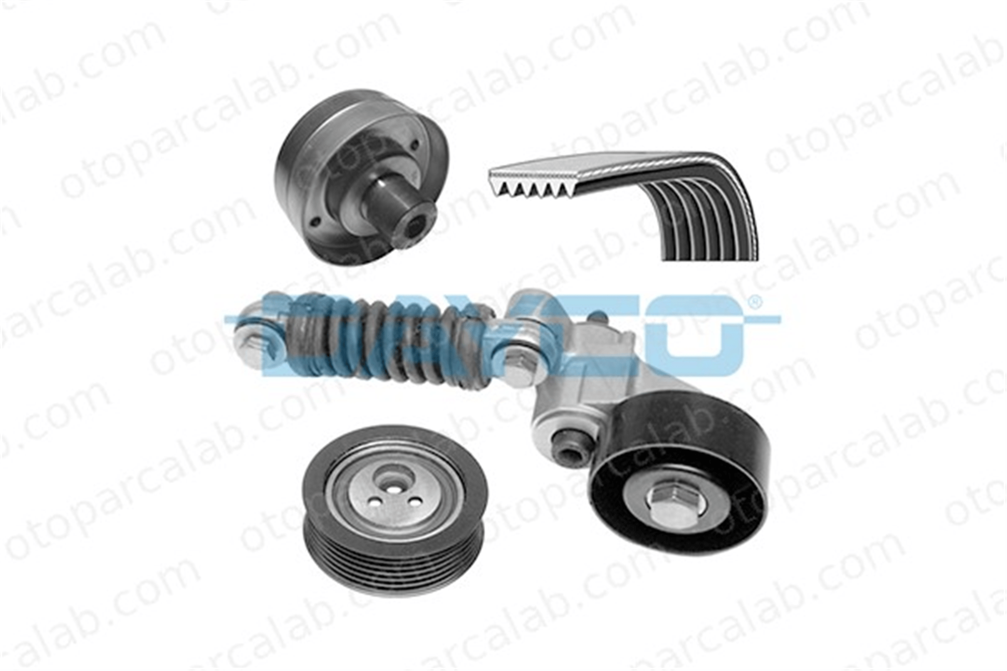 DAYCO KPV073 Vantilatör Kayış Seti RENAULT ESPACE III LAGUNA I 7701477582