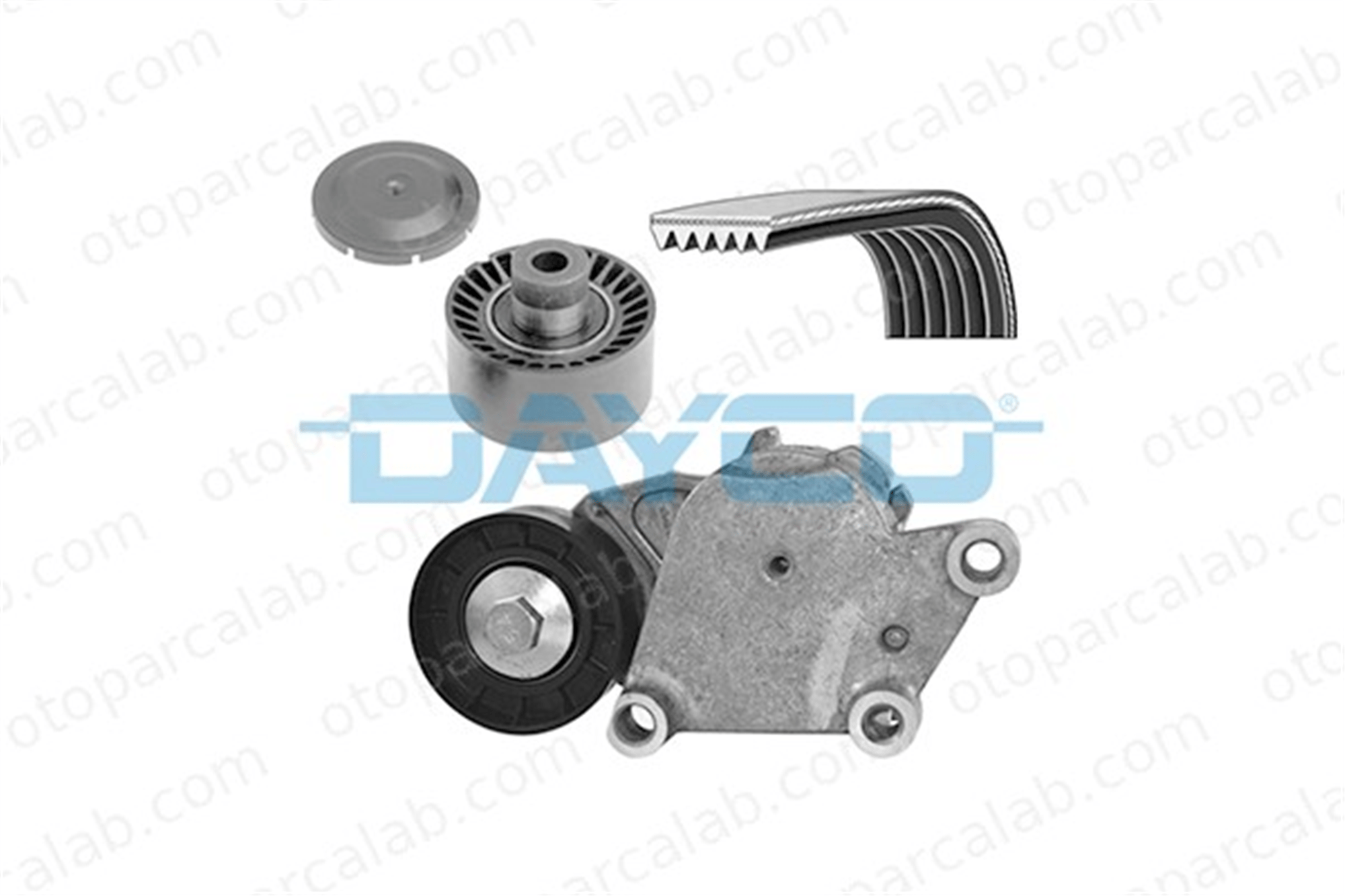 DAYCO KPV093 Vantilatör Kayış Seti CITROËN C3 I PEUGEOT 307