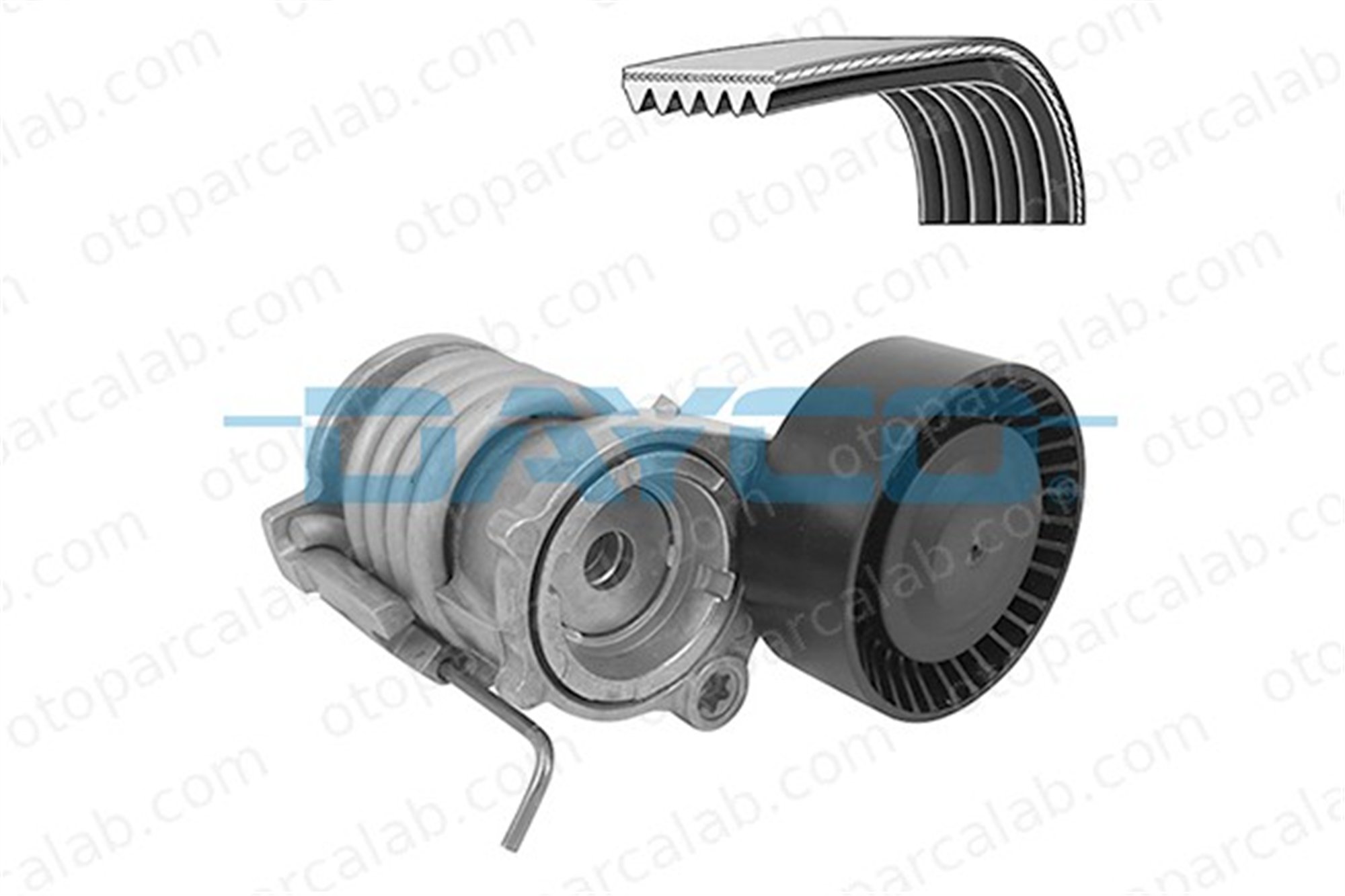 DAYCO KPV1141 Vantilatör Kayış Seti VW POLO SEAT IBIZA III 03E903133