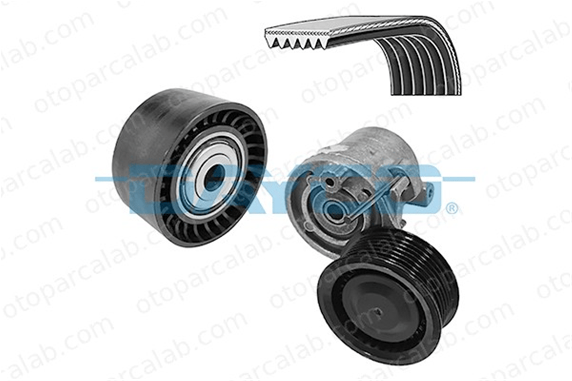 DAYCO KPV1535 Vantilatör Kayış Seti RENAULT TWINGO III SMART FORFOUR Hatchback 117201947R 117203942R