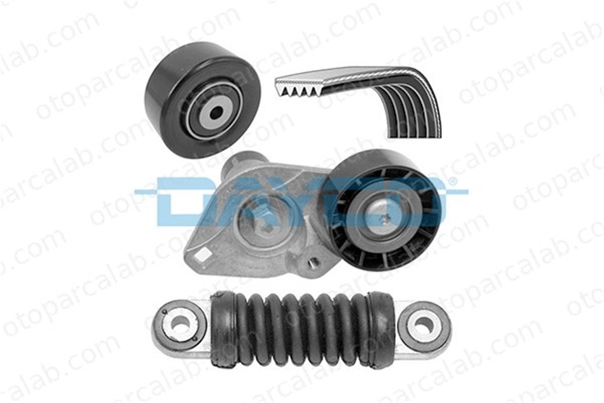 DAYCO KPV201 Vantilatör Kayış Seti RENAULT CLIO II LAGUNA II Grandtour 7701477576