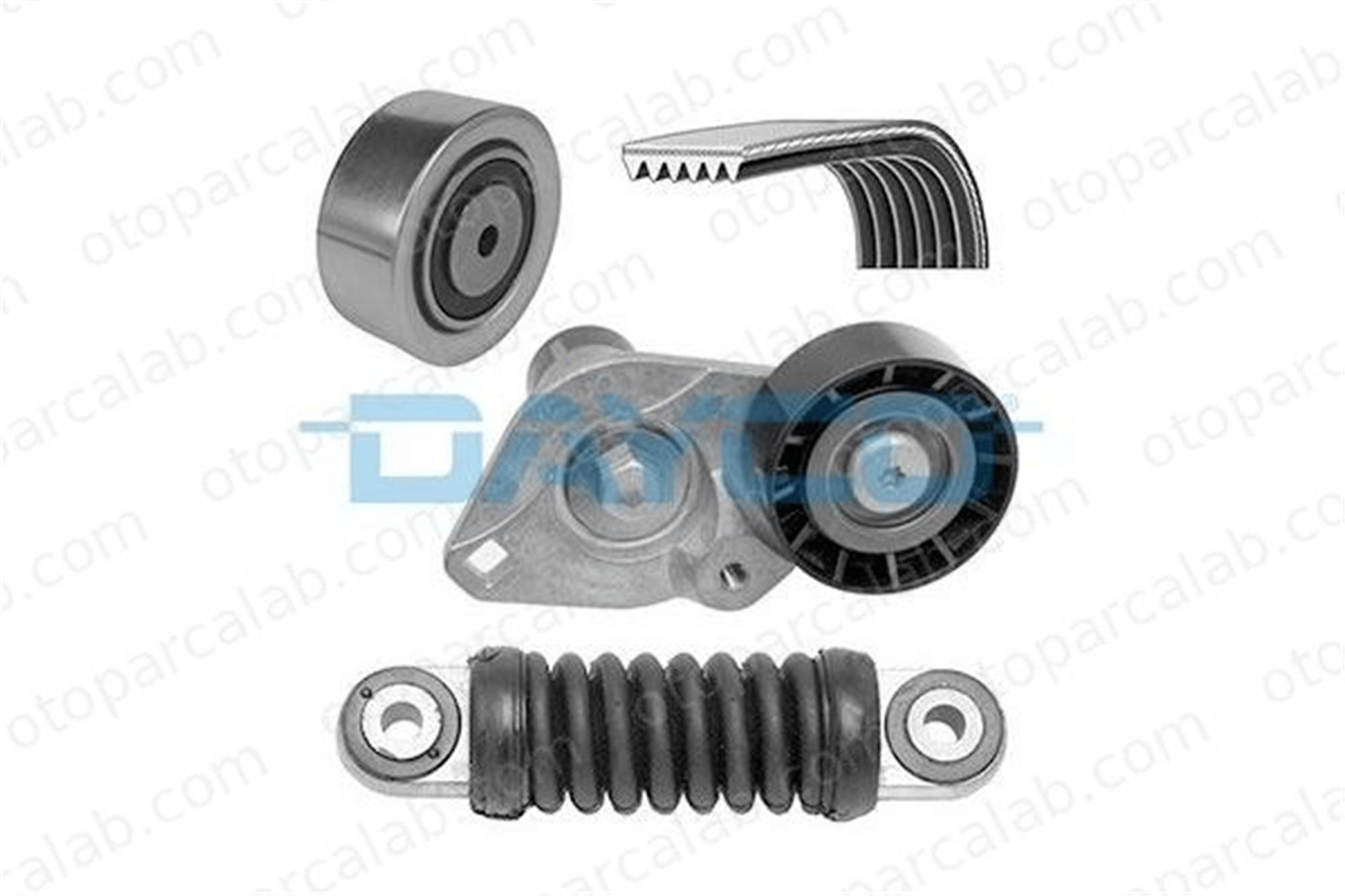 DAYCO KPV202 Vantilatör Kayış Seti RENAULT CLIO II LAGUNA II 7701477577