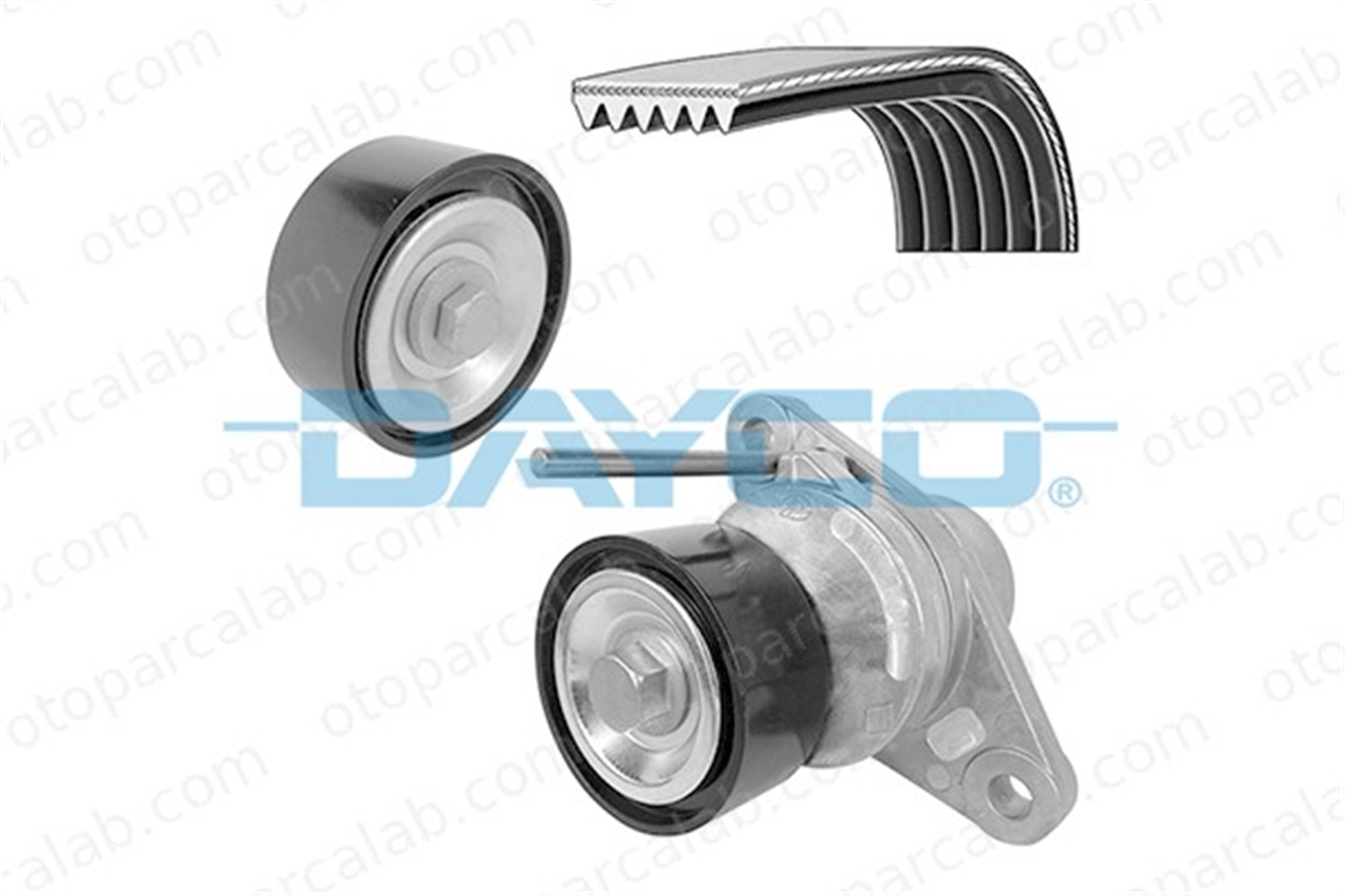 DAYCO KPV207 Vantilatör Kayış Seti DACIA DUSTER SANDERO 117206746R