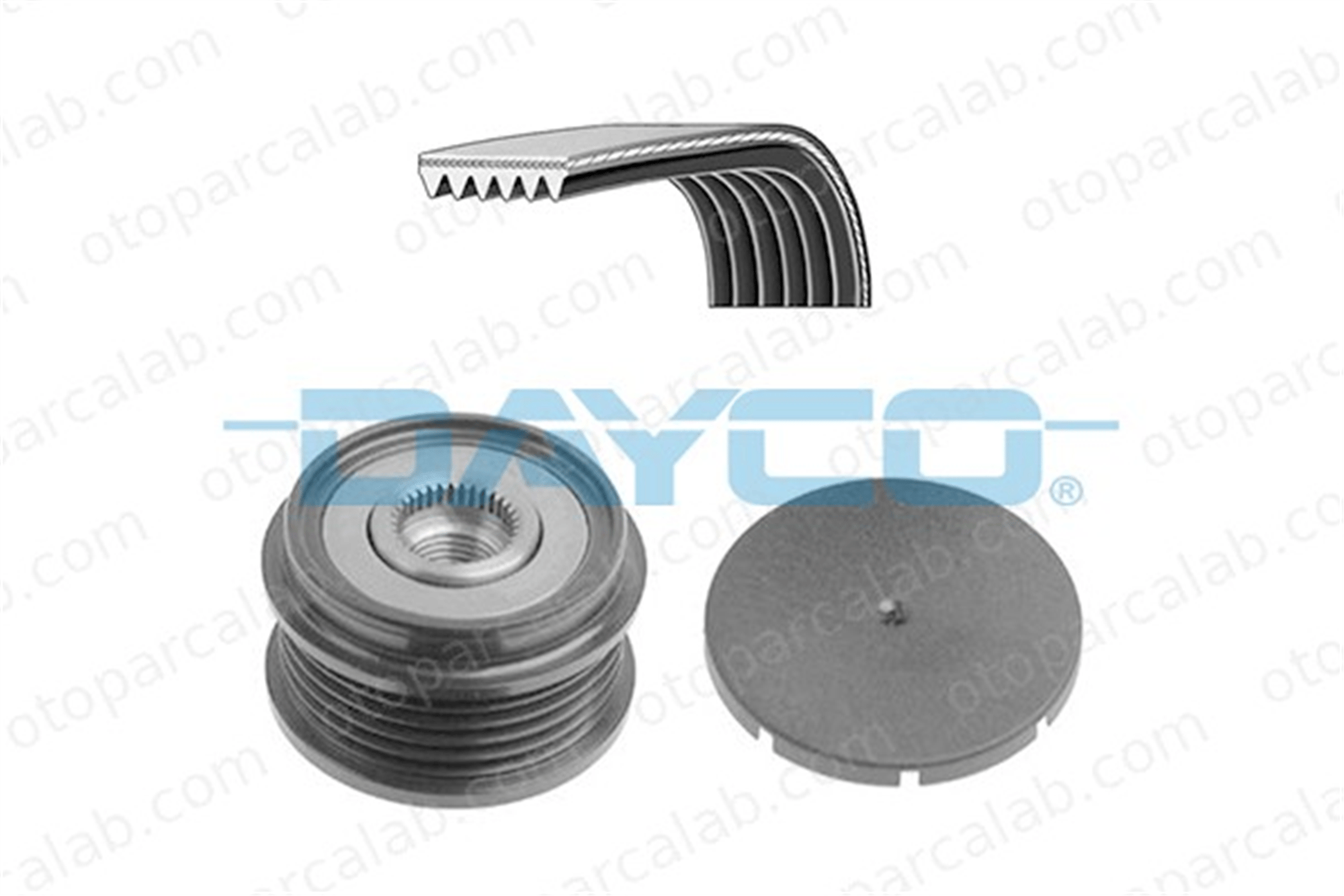 DAYCO KPV216 Vantilatör Kayış Seti RENAULT CLIO II CLIO II Kasa/eğik arka 7701477745