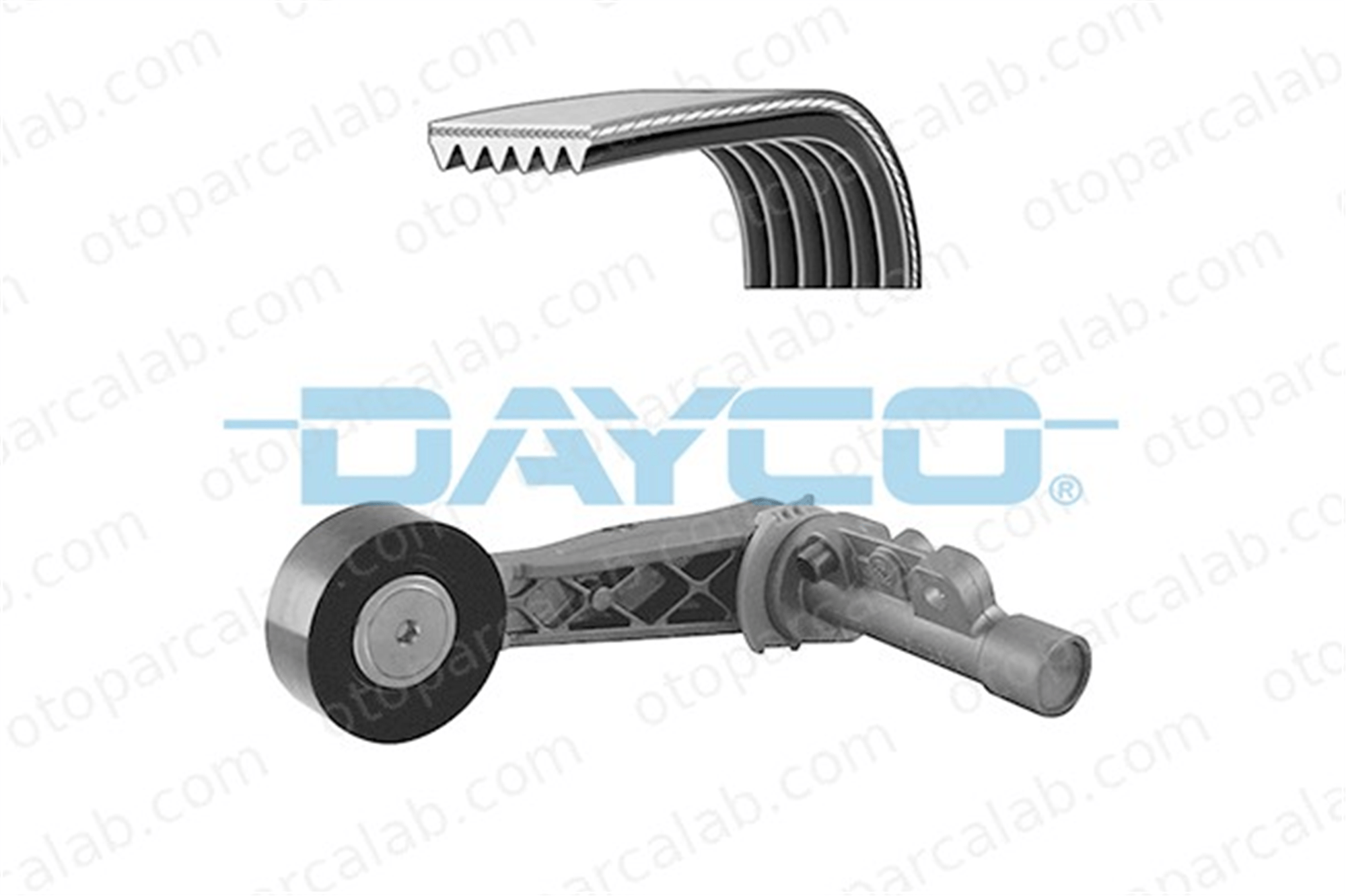 DAYCO KPV222 Vantilatör Kayış Seti CITROËN DS3 DS3 Cabrio 1611279180