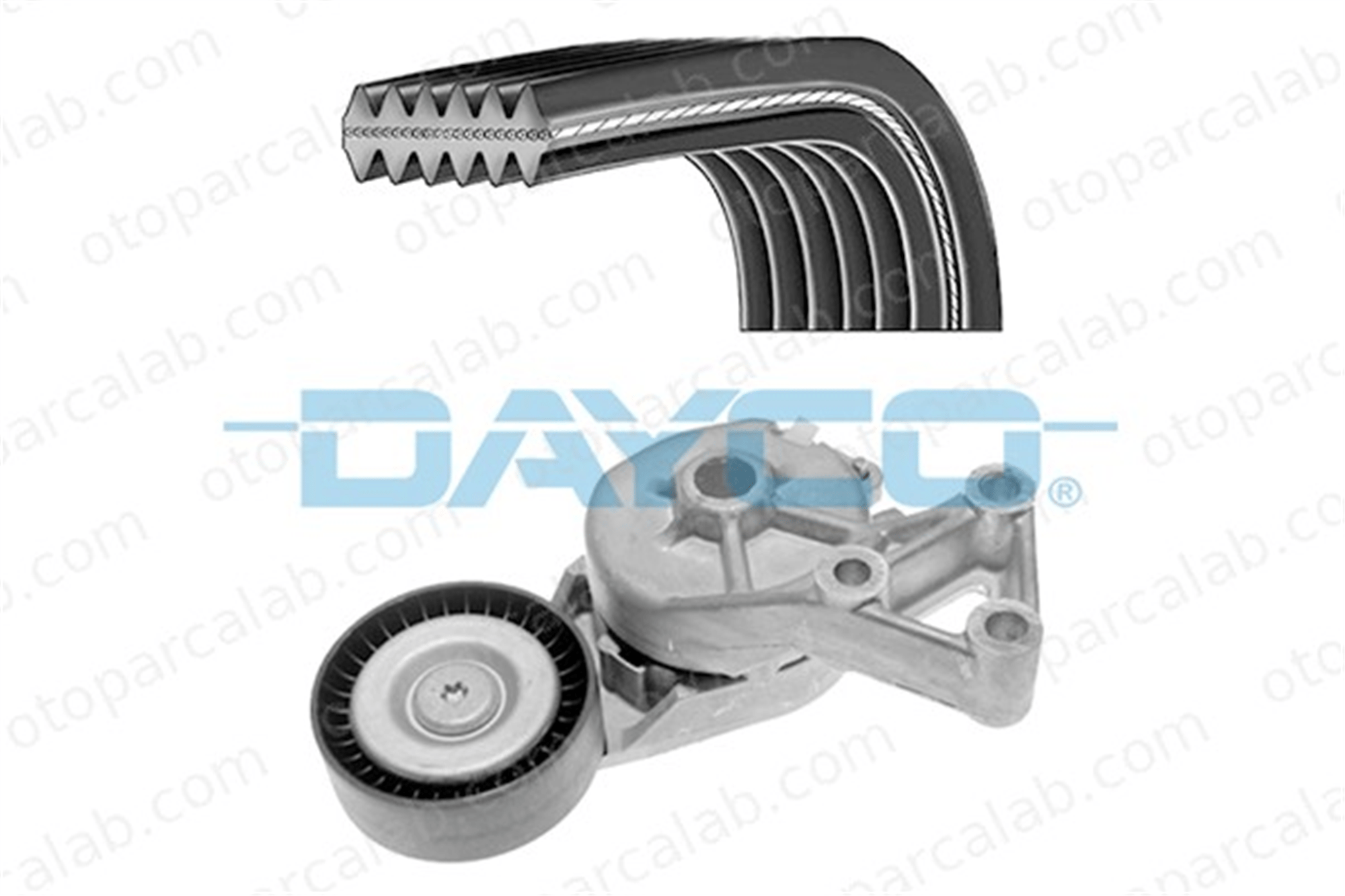 DAYCO KPV267 Vantilatör Kayış Seti VW GOLF IV BORA I