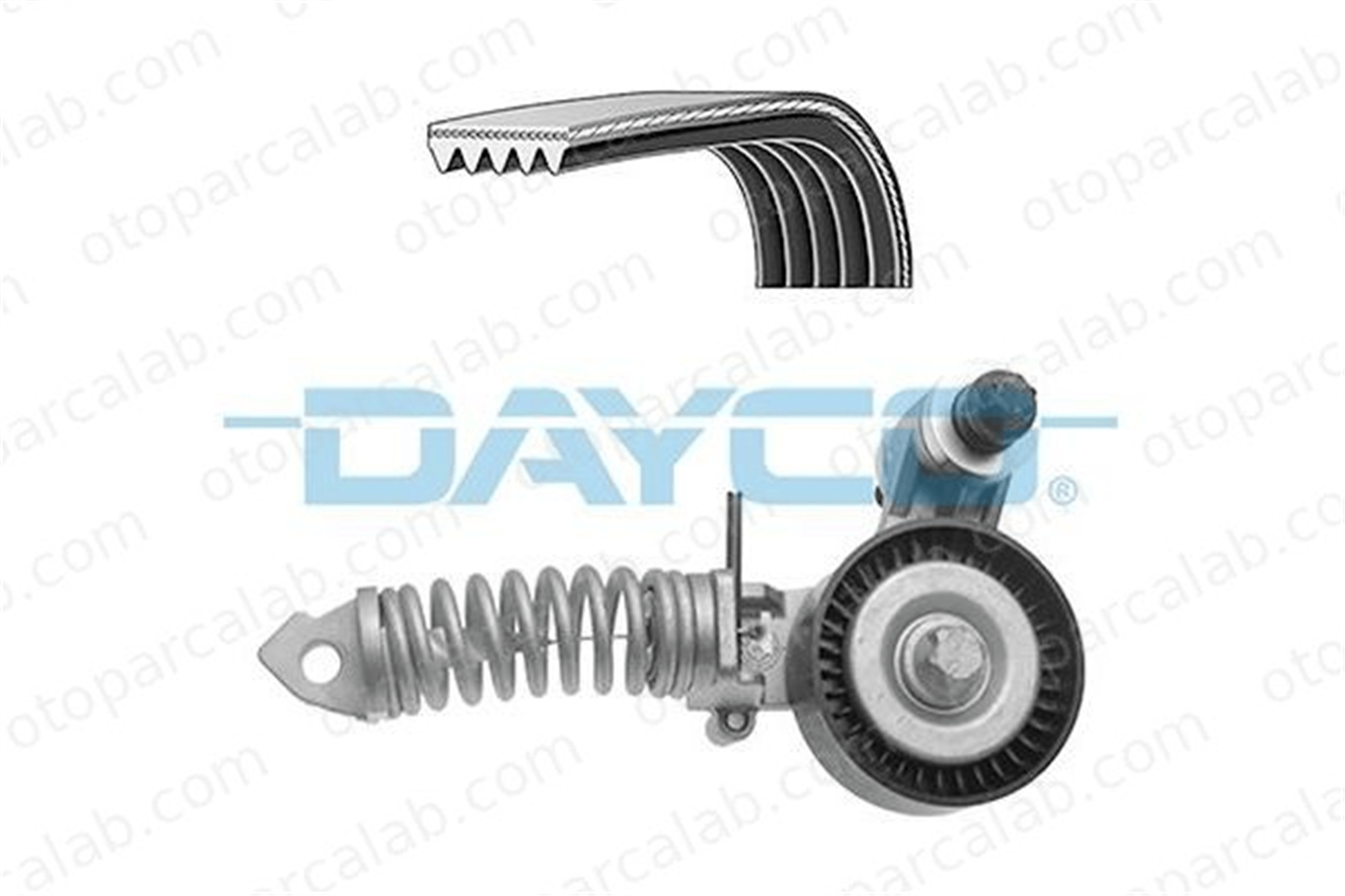 DAYCO KPV344 Vantilatör Kayış Seti OPEL CORSA D AGILA