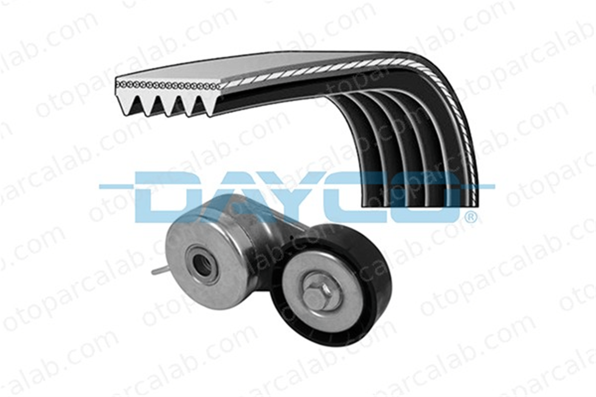 DAYCO KPV383 Vantilatör Kayış Seti ABARTH 500 / 595 / 695 500C / 595C / 695C