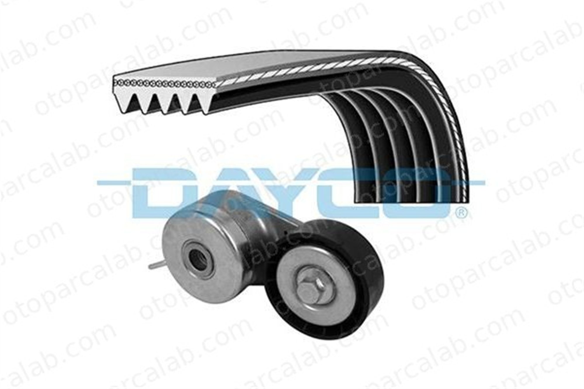 DAYCO KPV384 Vantilatör Kayış Seti FIAT PANDA LANCIA YPSILON 46548452