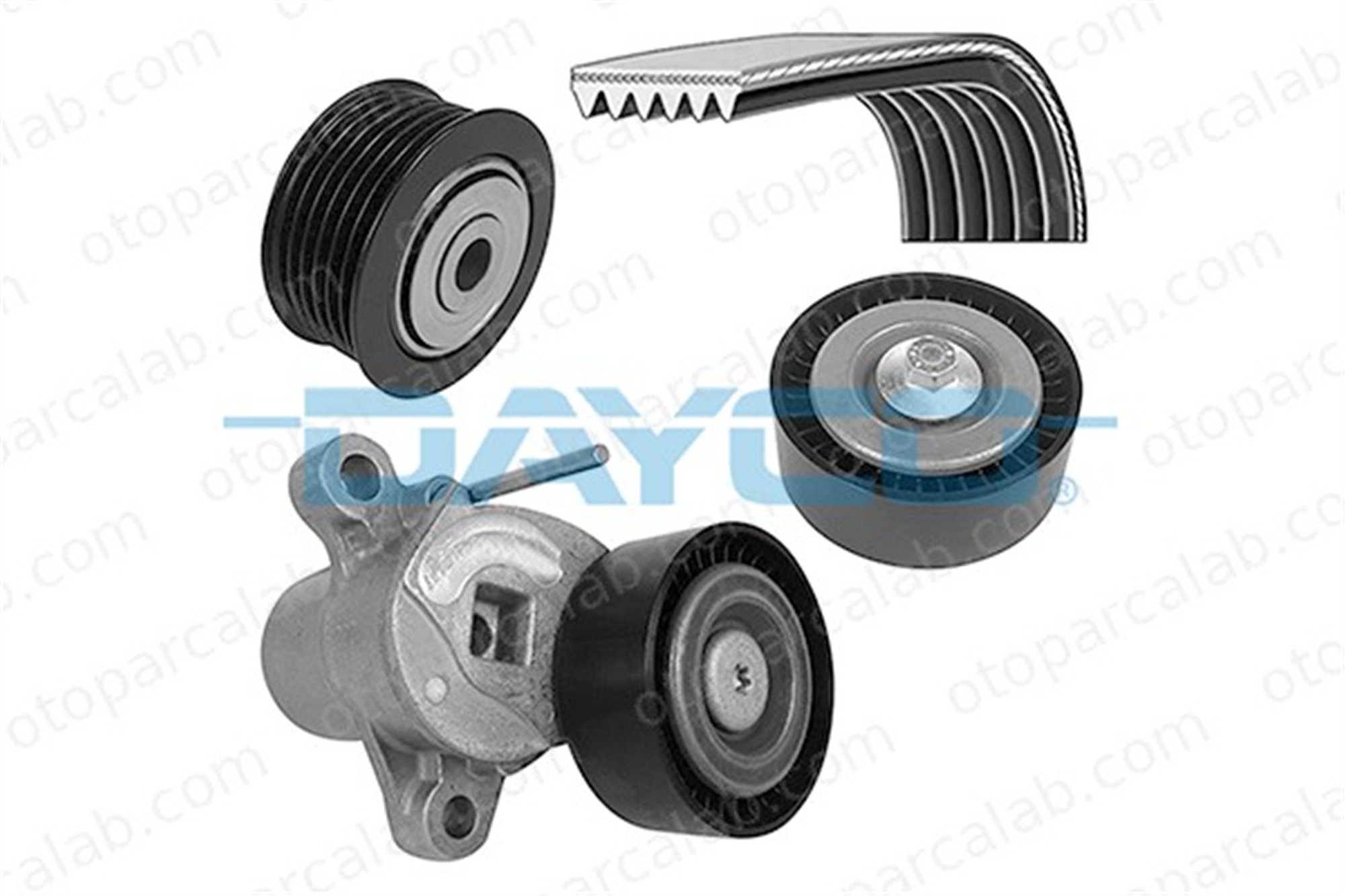 DAYCO KPV388 Vantilatör Kayış Seti FORD FIESTA VII FIESTA VI CM5Q 6A228 BB CM5Q 19A216 AC