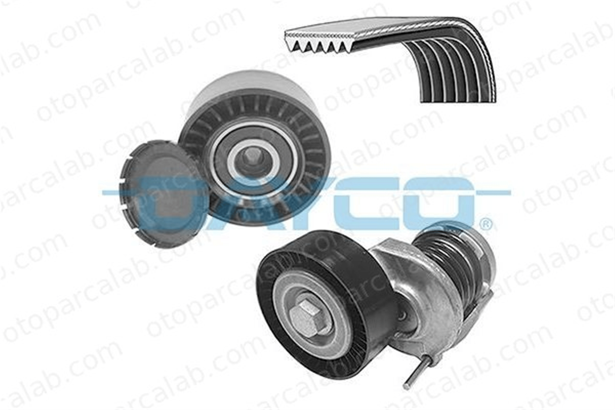DAYCO KPV396 Vantilatör Kayış Seti AUDI Q5 A4 Allroad B8