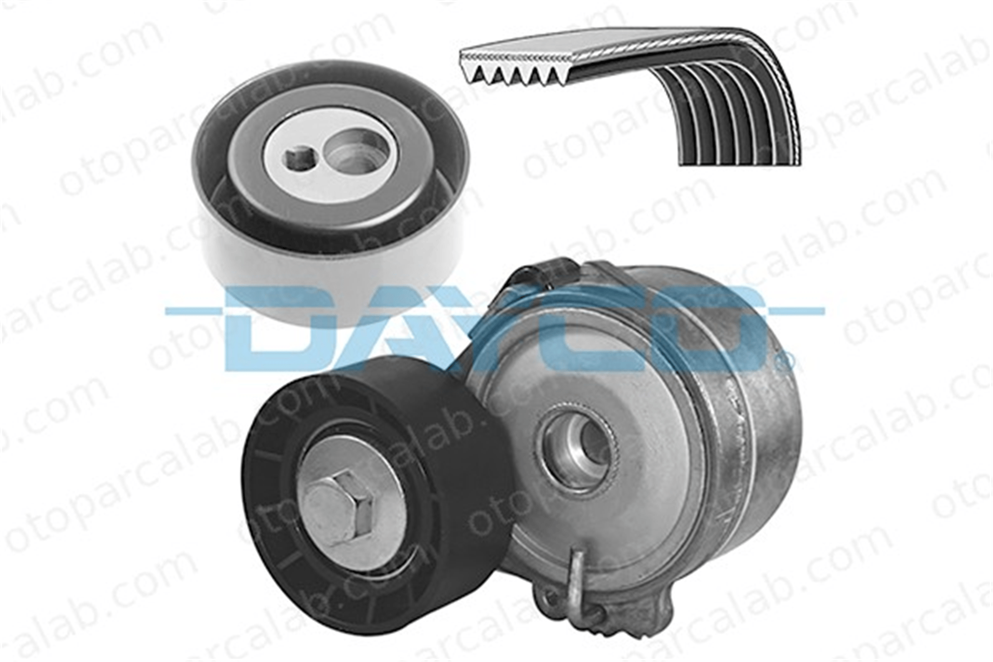 DAYCO KPV414 Vantilatör Kayış Seti PEUGEOT PARTNER Kasa/büyük limuzin PARTNER MPV