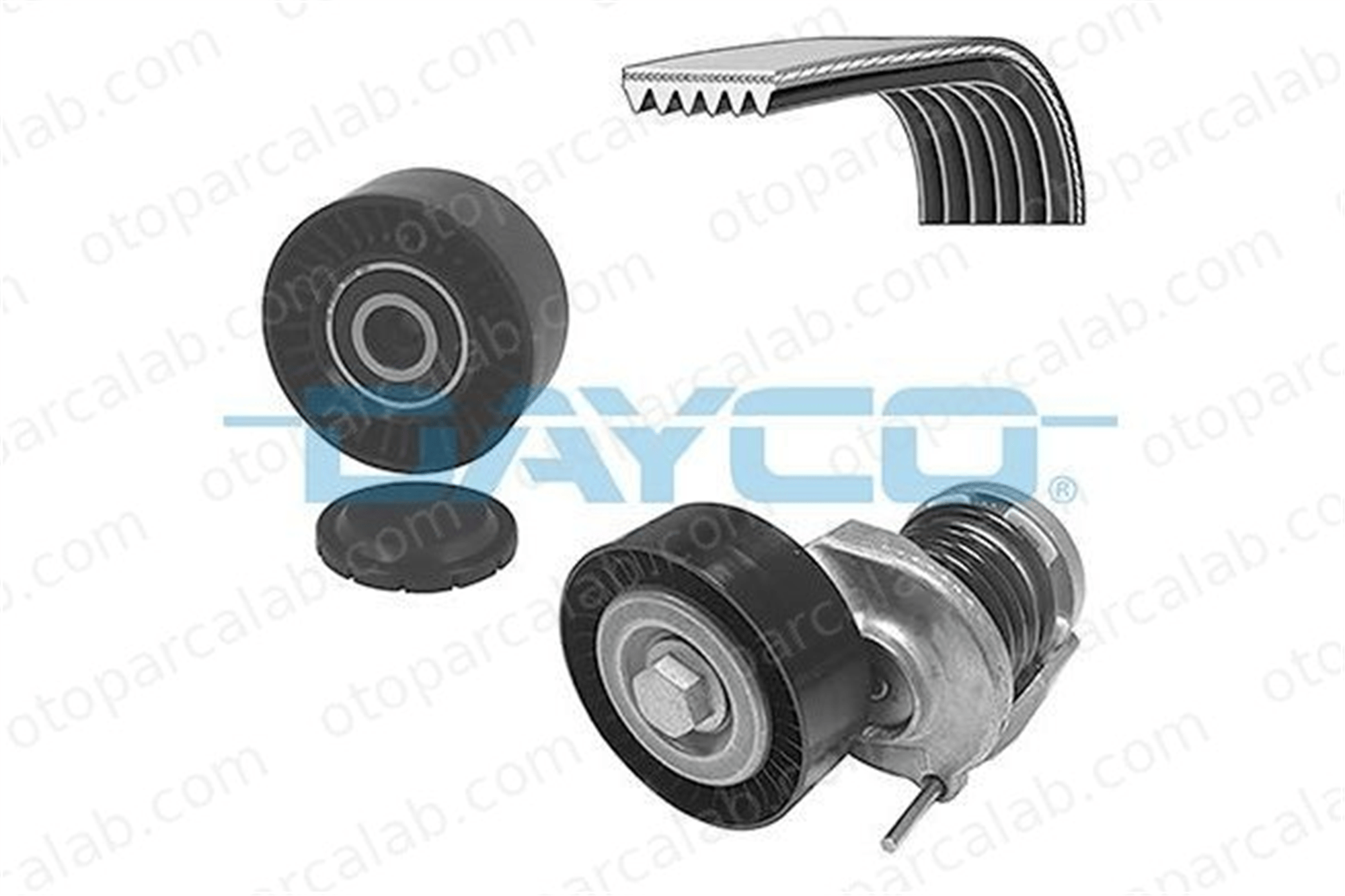 DAYCO KPV438 Vantilatör Kayış Seti AUDI A4 B7 A4 B7 Avant