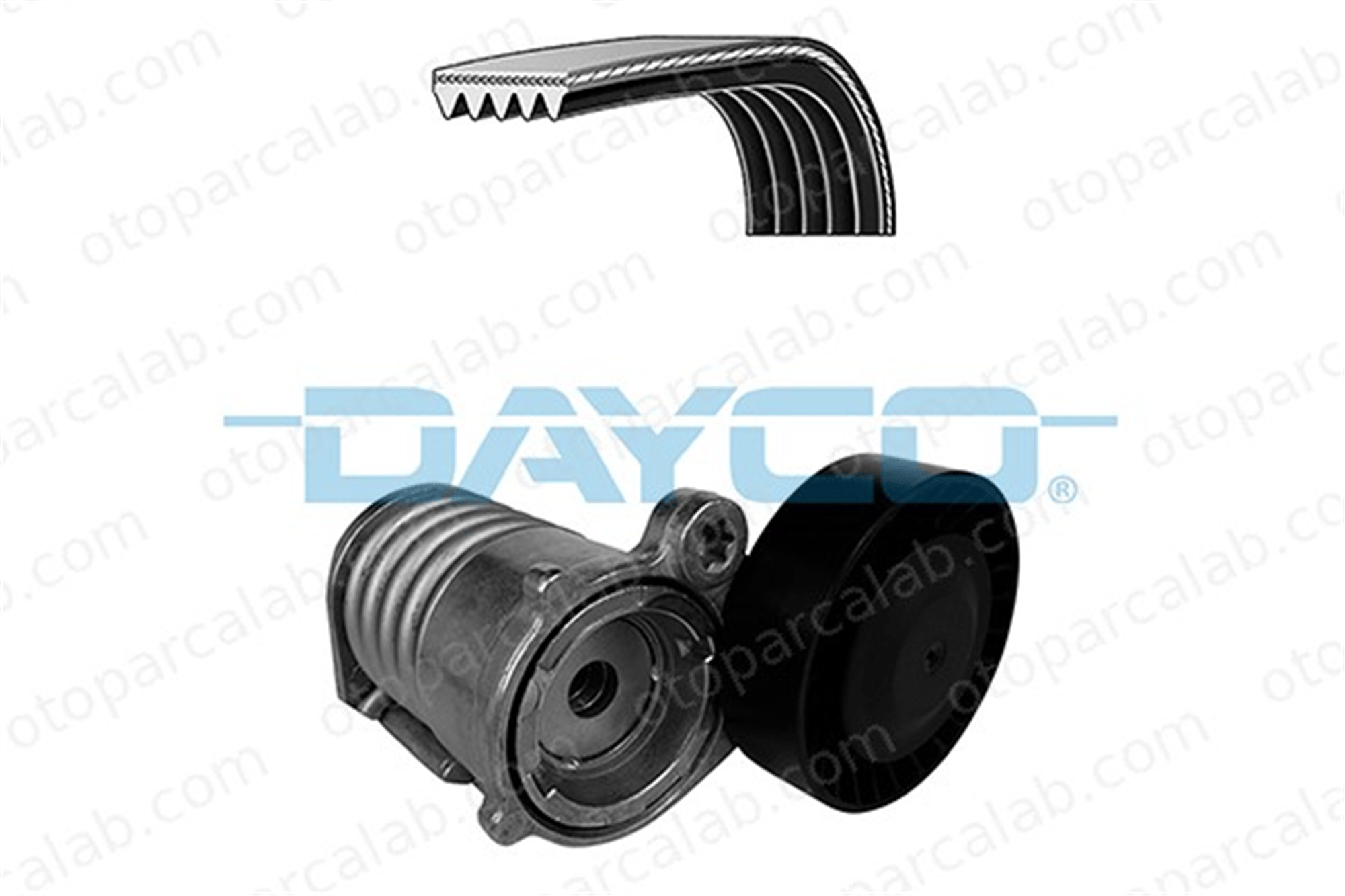DAYCO KPV528 Vantilatör Kayış Seti VOLVO V50 S40 II 6A228 AA 6M5Q