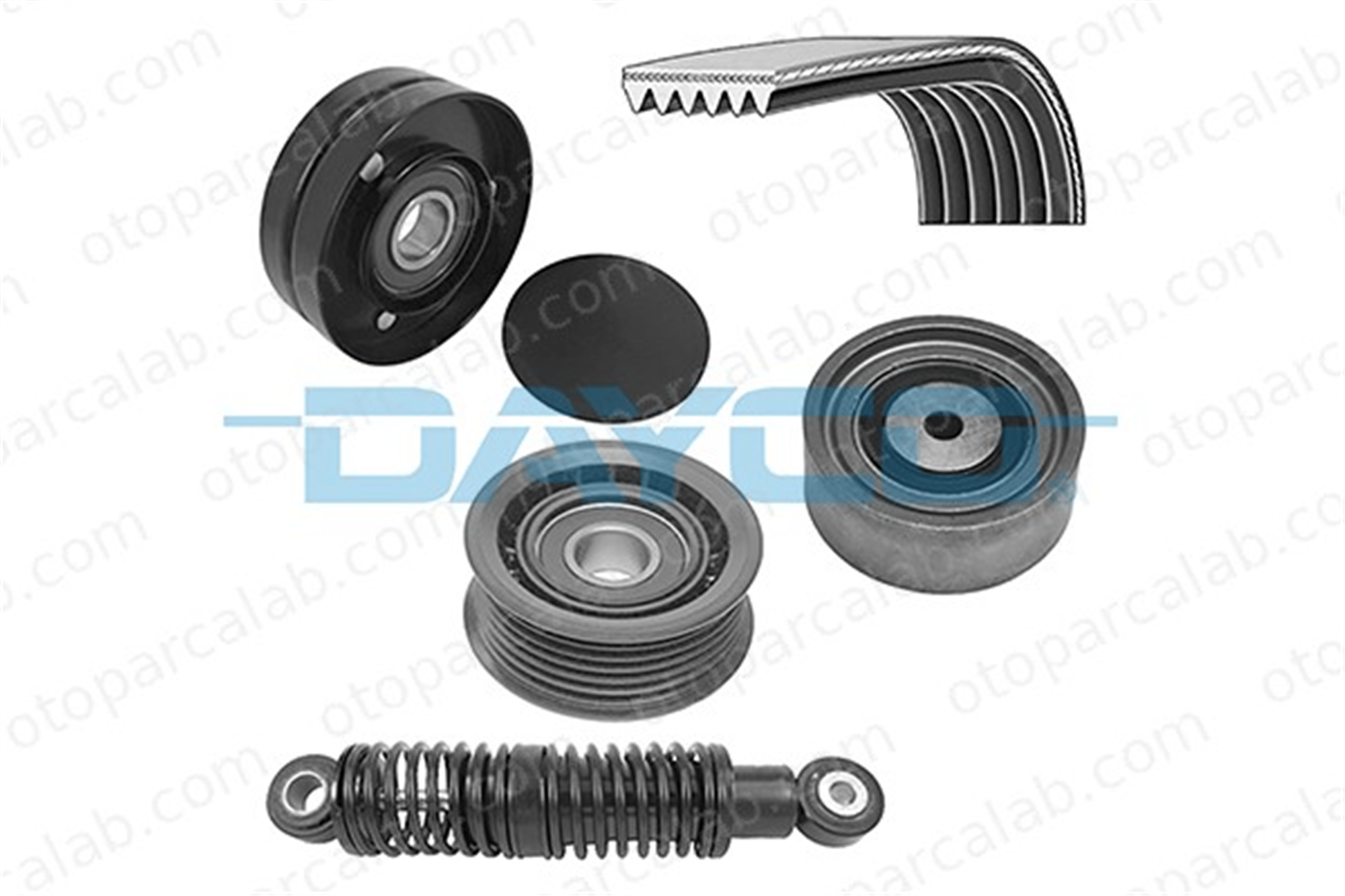 DAYCO KPV545 Vantilatör Kayış Seti AUDI A6 C5 A6 C5 Avant