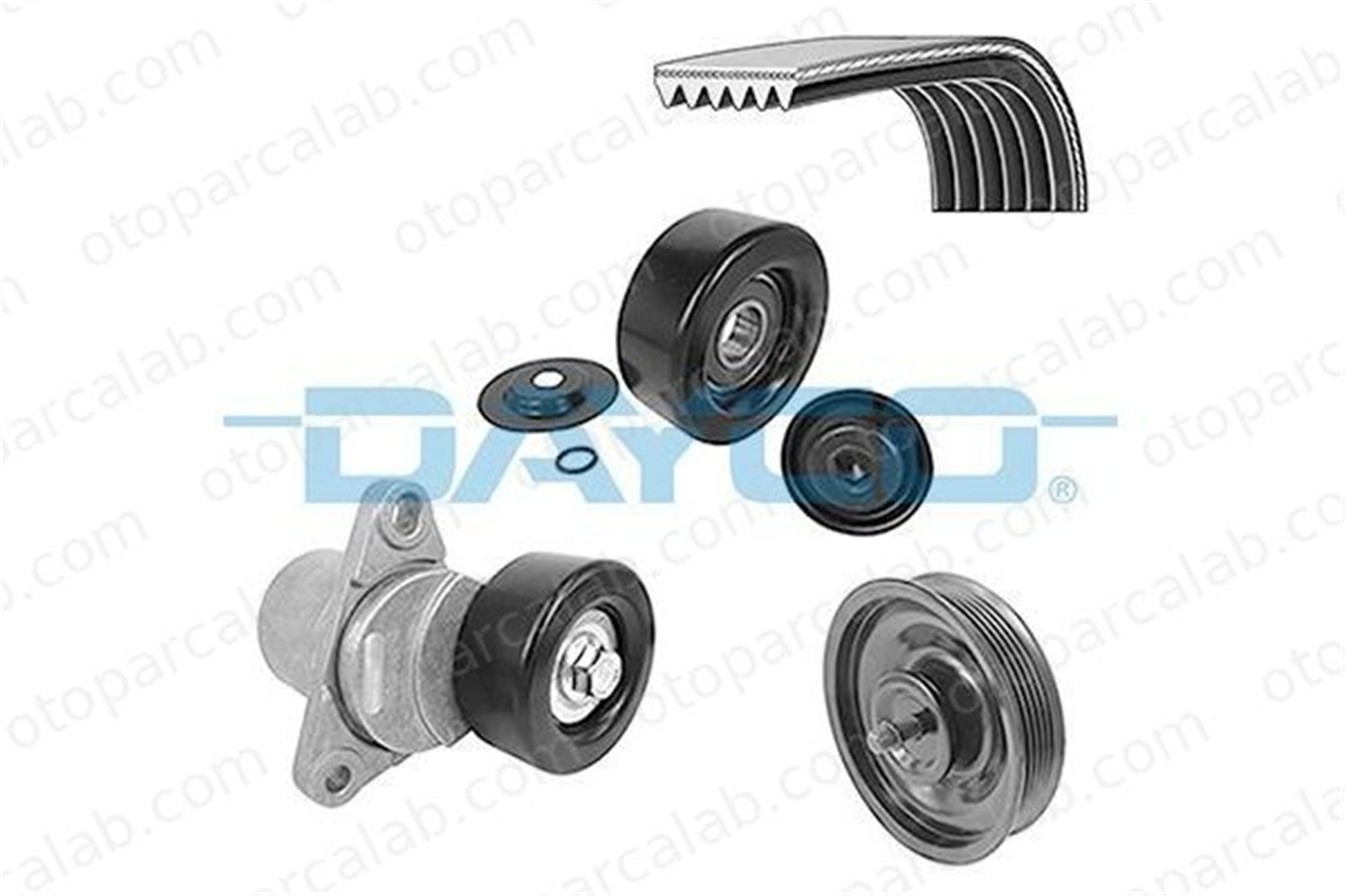 DAYCO KPV569 Vantilatör Kayış Seti HYUNDAI SANTA FÉ II TUCSON