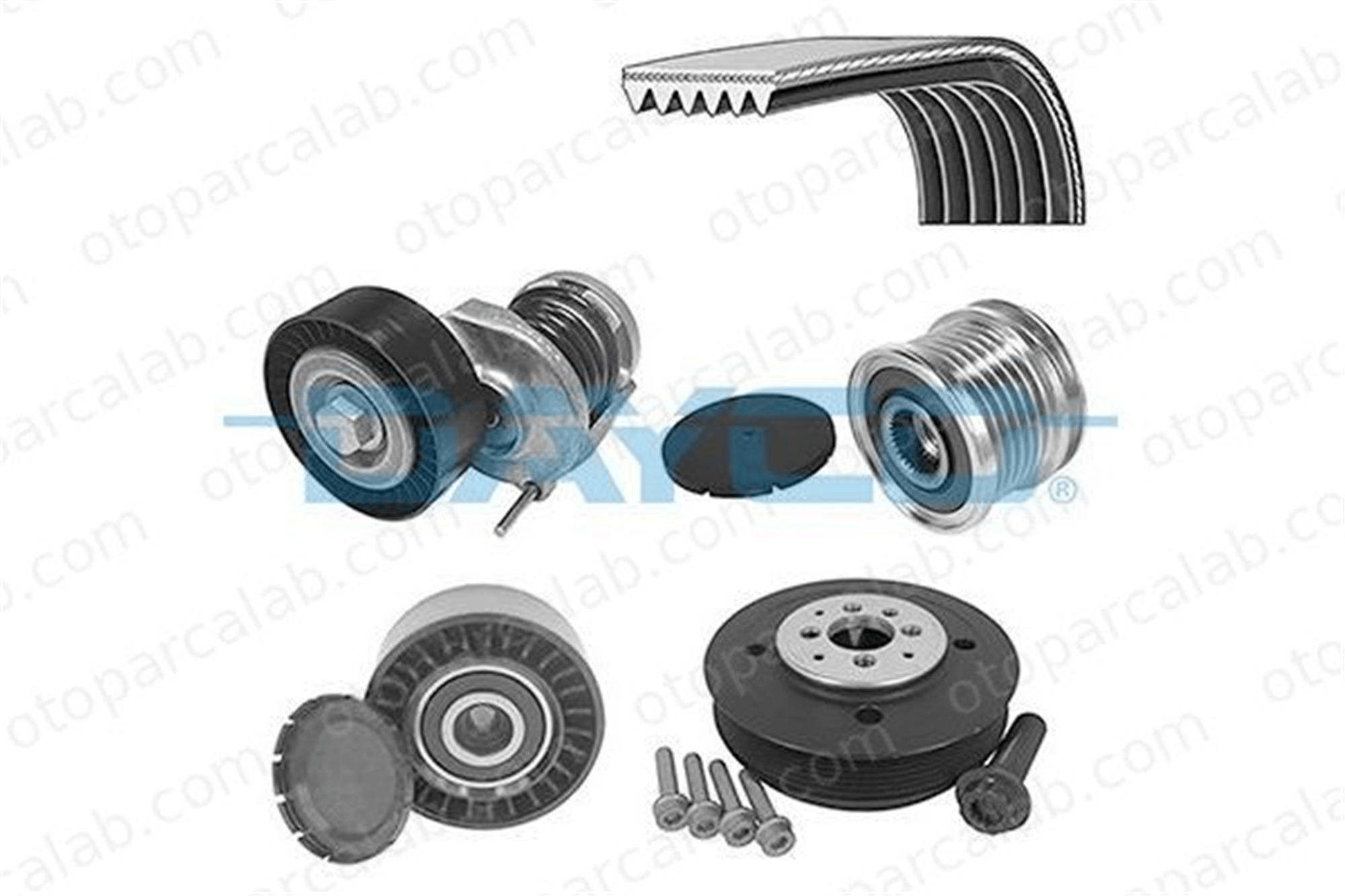 DAYCO KPV581 Vantilatör Kayış Seti AUDI A4 B8 Avant A4 B8