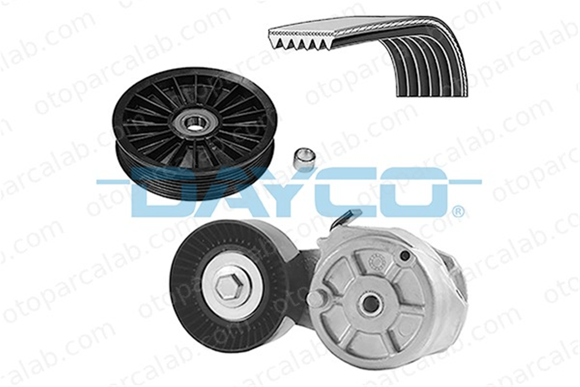 DAYCO KPV661 Vantilatör Kayış Seti JEEP WRANGLER II