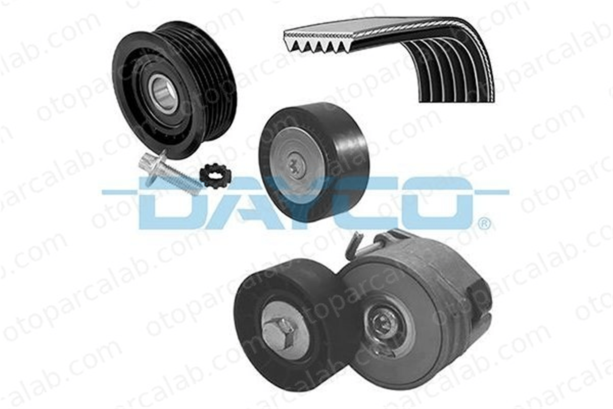 DAYCO KPV681 Vantilatör Kayış Seti FIAT BRAVO II LANCIA DELTA III