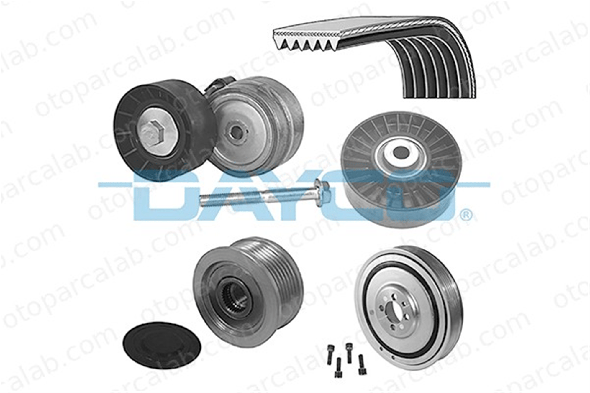 DAYCO KPV688 Vantilatör Kayış Seti ALFA ROMEO 156 Sportwagon 147