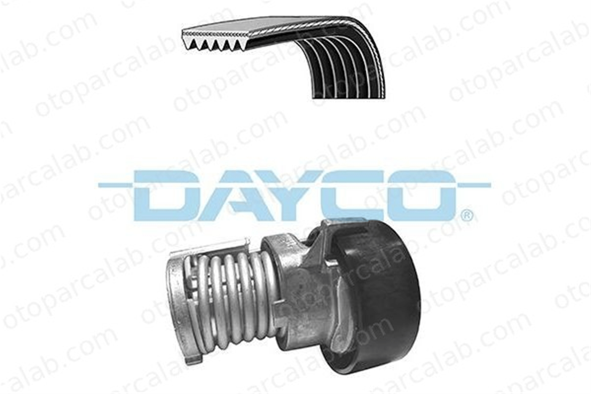 DAYCO KPV717 Vantilatör Kayış Seti SKODA FABIA I Combi AUDI A2