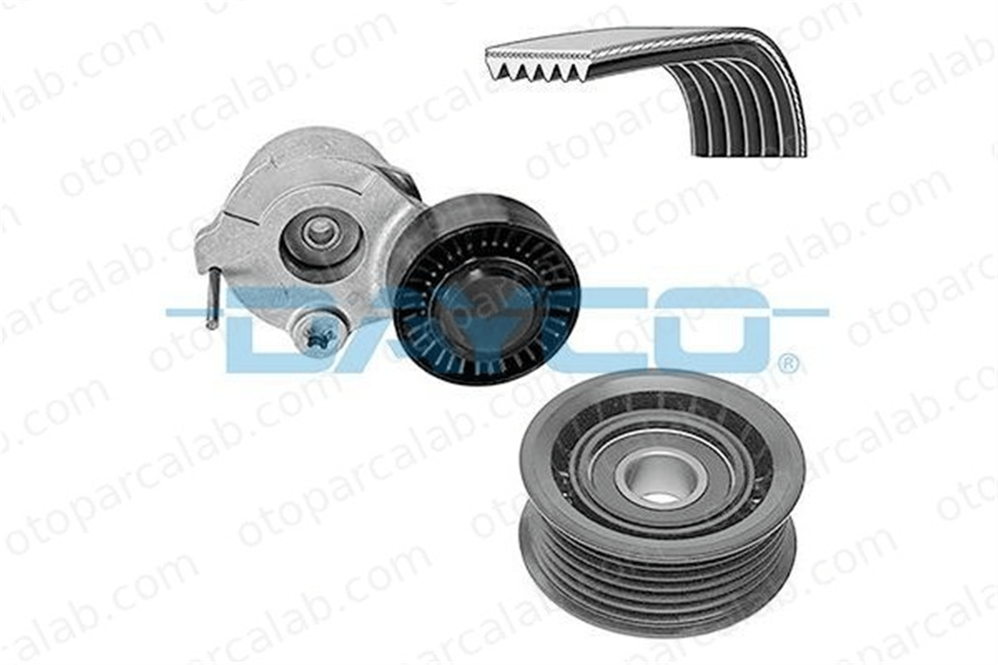 DAYCO KPV729 Vantilatör Kayış Seti VW TOUAREG AUDI Q7