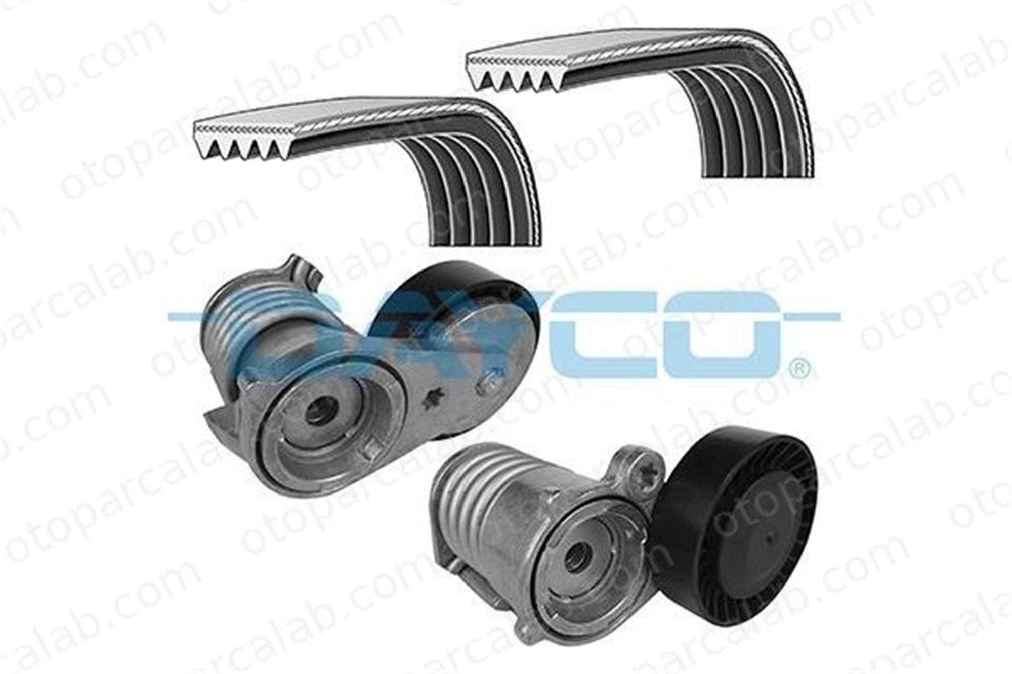 DAYCO KPV901 Vantilatör Kayış Seti VOLVO V50 S40 II