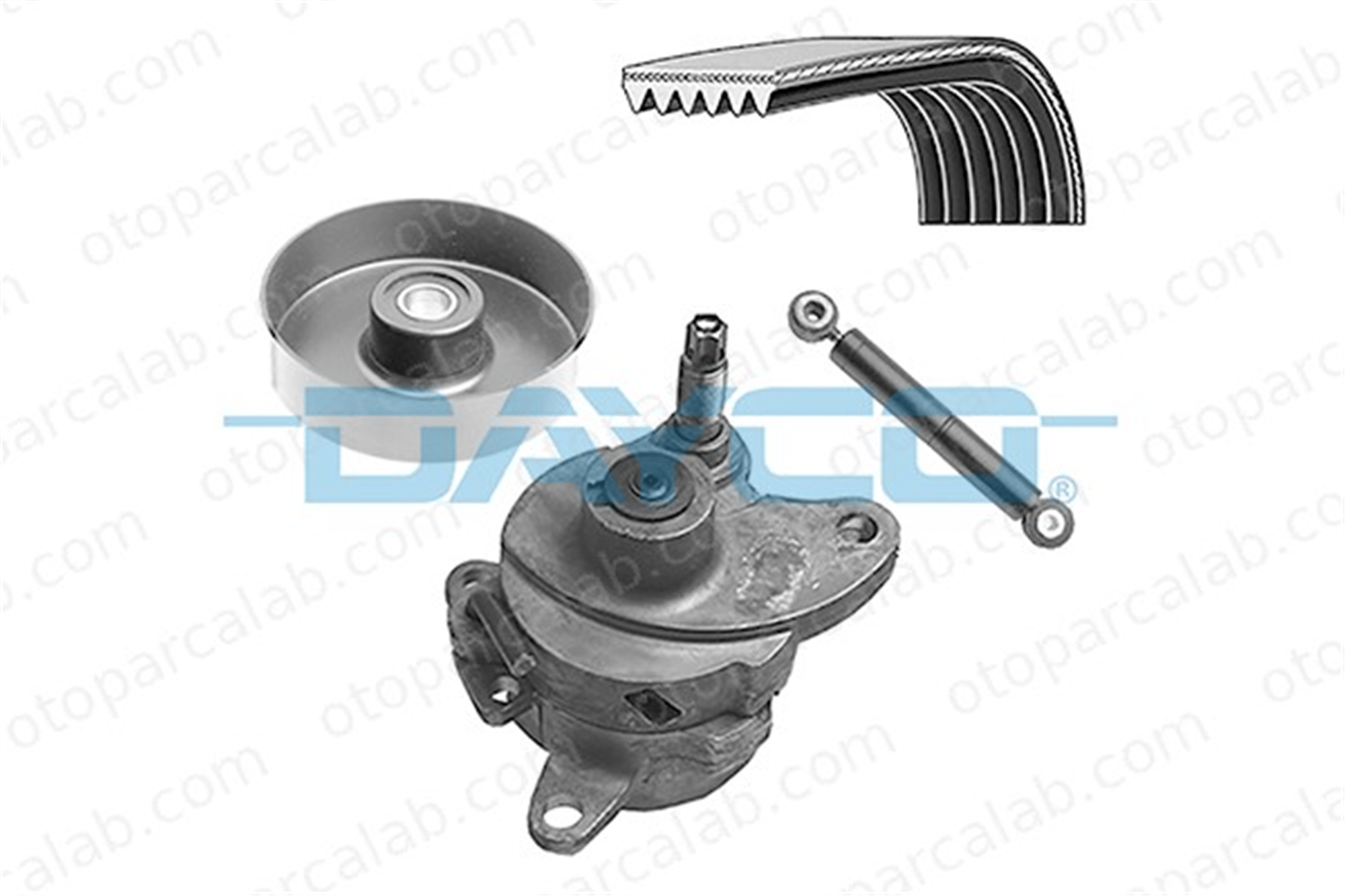 DAYCO KPV918 Vantilatör Kayış Seti VW LT 28-35 II Minibüs/Otobüs LT 28-46 II Panelvan/Van
