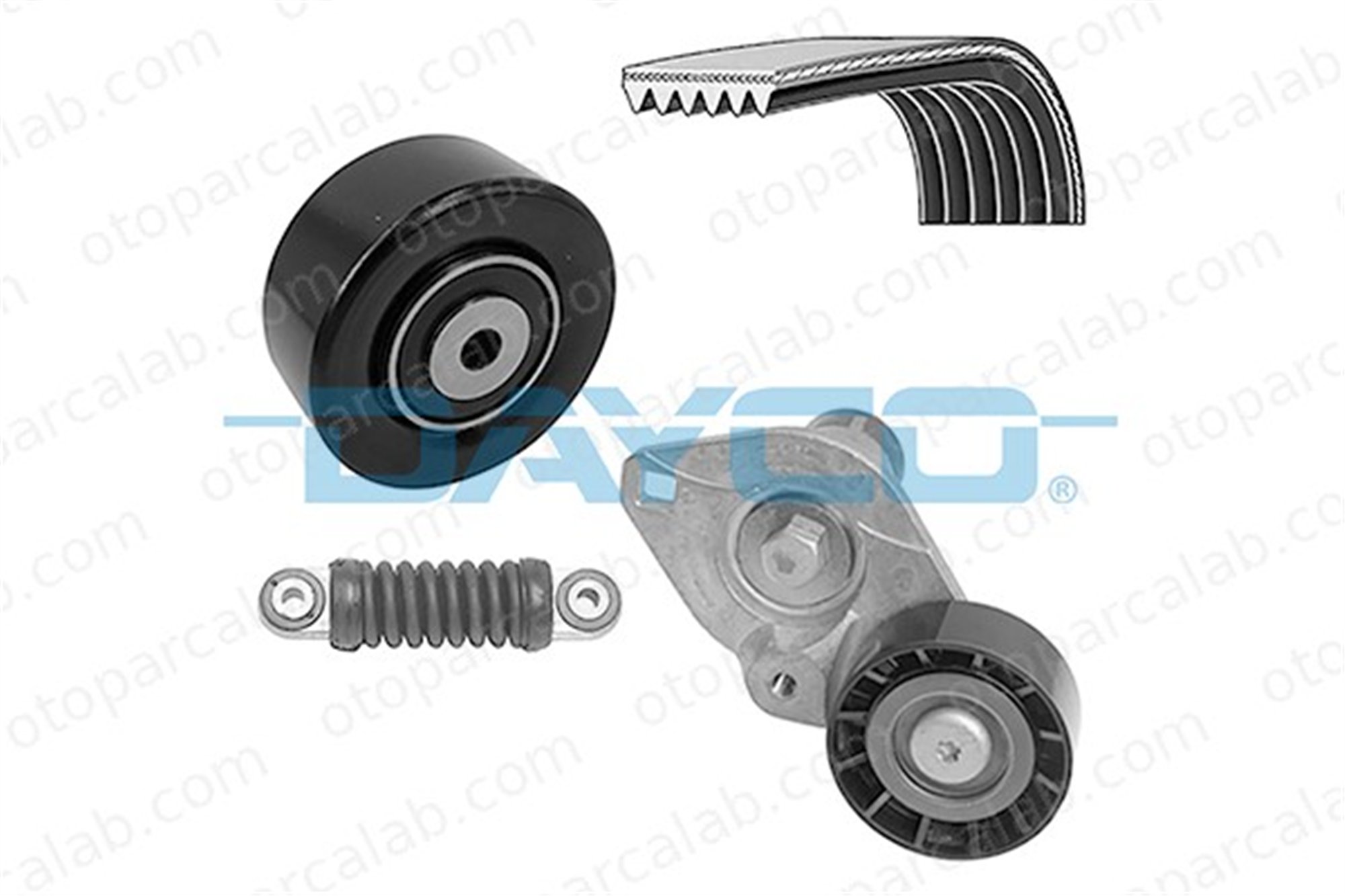 DAYCO KPV927 Vantilatör Kayış Seti RENAULT CLIO II