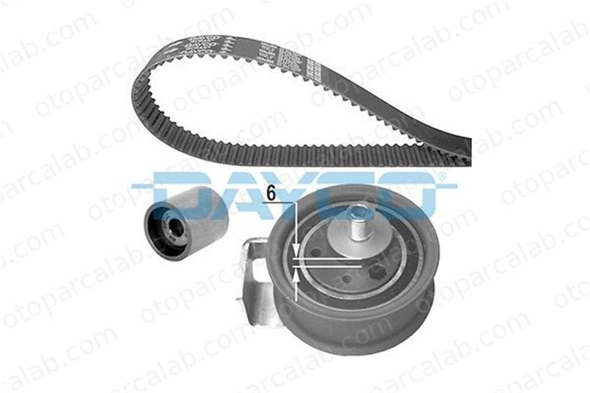 DAYCO KTB404 Triger Kayış Seti AUDI A6 C5 Avant A6 C5 58198119 058198119