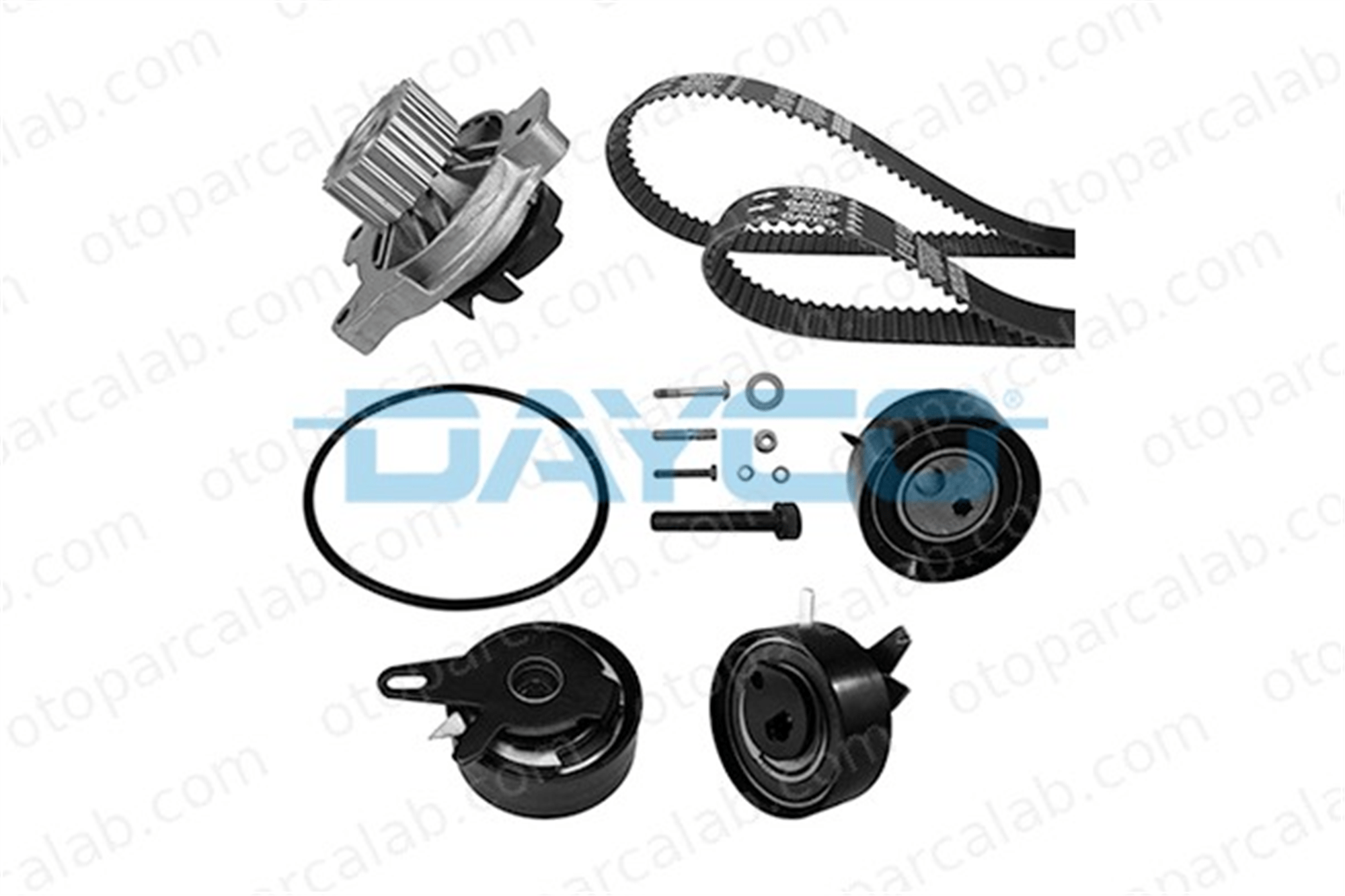 DAYCO KTBWP4890 Triger Kayış Seti VW LT 28-35 II Minibüs/Otobüs LT 28-46 II Panelvan/Van 074109119A 074121004A