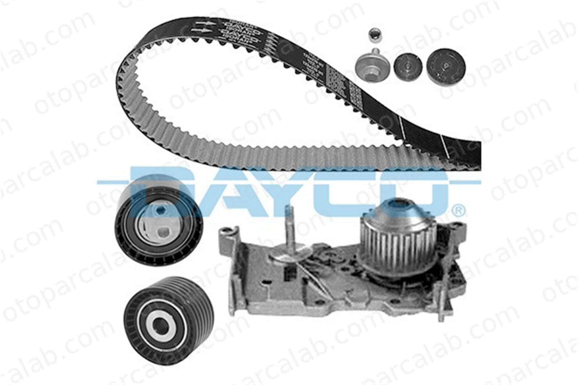 DAYCO KTBWP5171 Triger Kayış Seti RENAULT CLIO III CLIO III Grandtour 119A04687R
