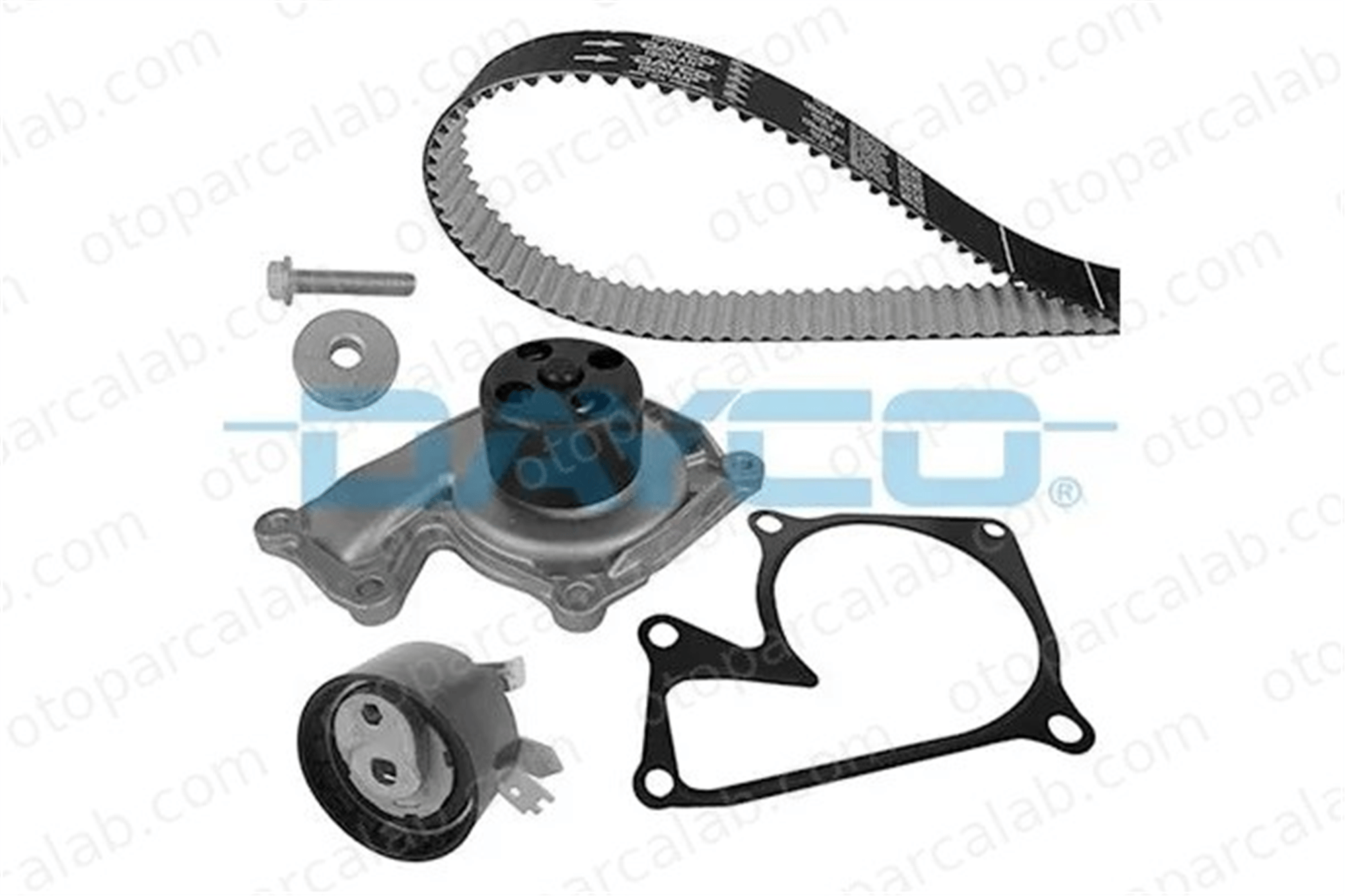 DAYCO KTBWP8860 Triger Kayış Seti DACIA DUSTER RENAULT KANGOO / GRAND KANGOO II 119A07049R 8660004997