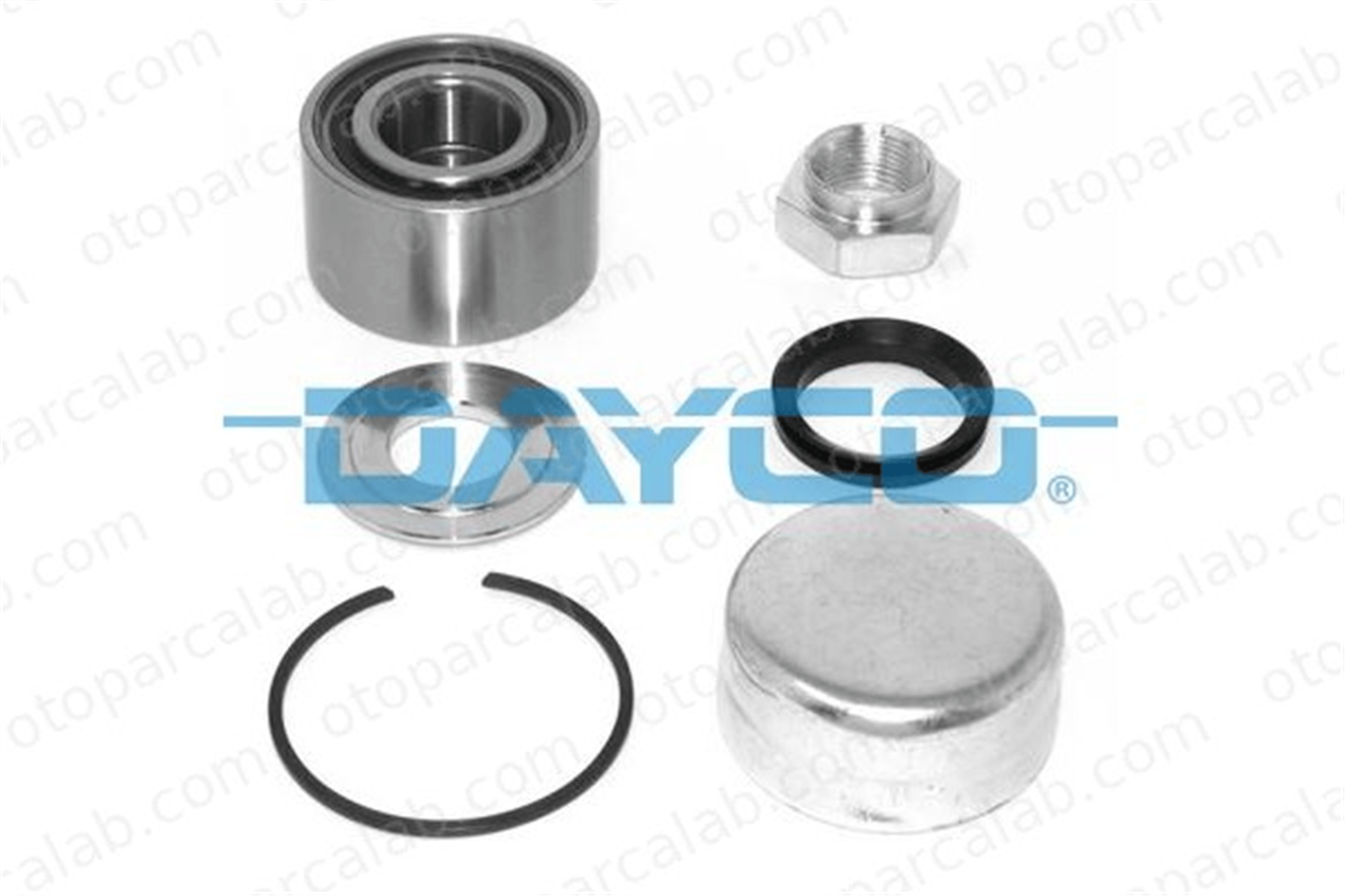 DAYCO KWD1284 Teker Rulmanı Arka Sağ veya Sol CITROËN AX SAXO KWD1284 335019