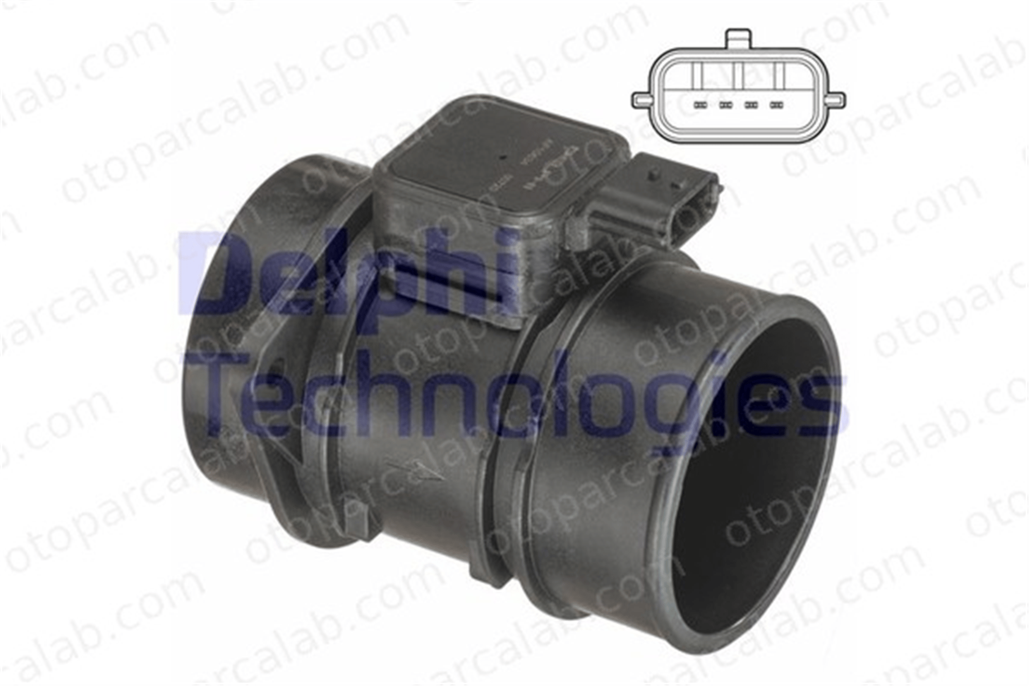 DELPHI AF10634-12B1 Hava Debimetresi DACIA DUSTER RENAULT MEGANE III Coupe 8200682558 H8200702517