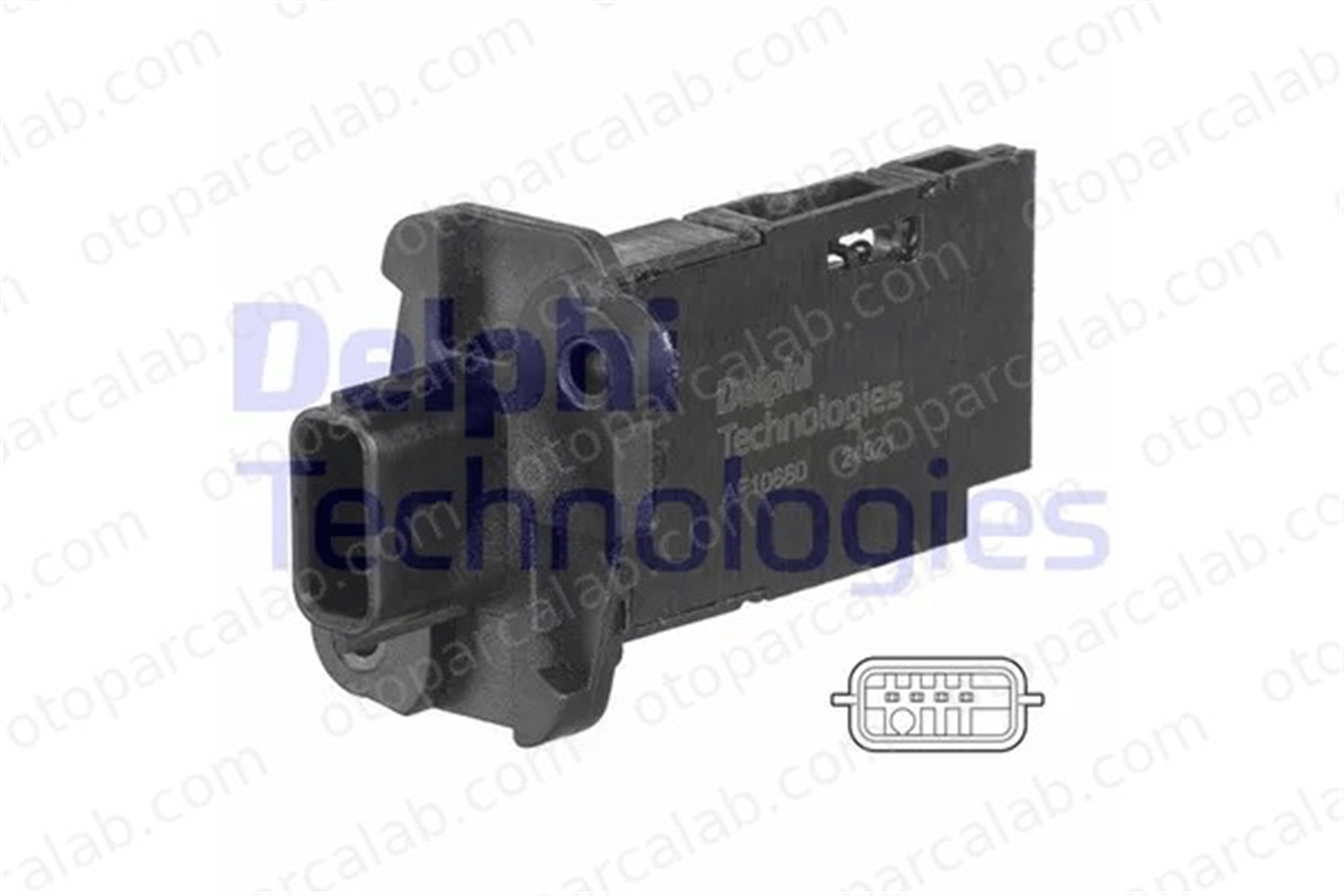 DELPHI AF10660-12B1 Hava Debimetresi NISSAN NV400 Panelvan/Van NV400 Platform şasi 226807131R 4422241
