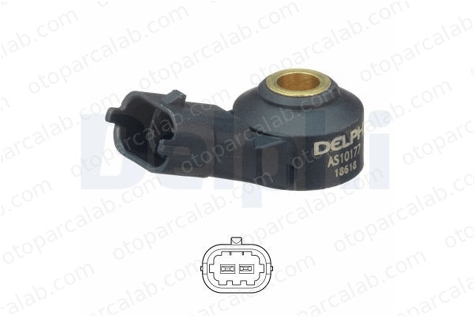 DELPHI AS10177 Vuruntu Sensörü TOYOTA YARIS AYGO 594635 896150H010