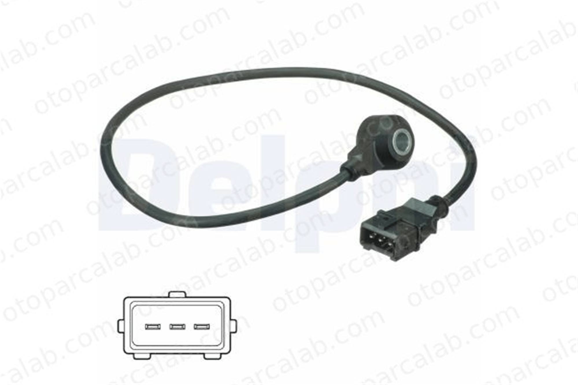 DELPHI AS10186 Vuruntu Sensörü AUDI A6 C5 Avant A6 C5 54905377 054 905 377