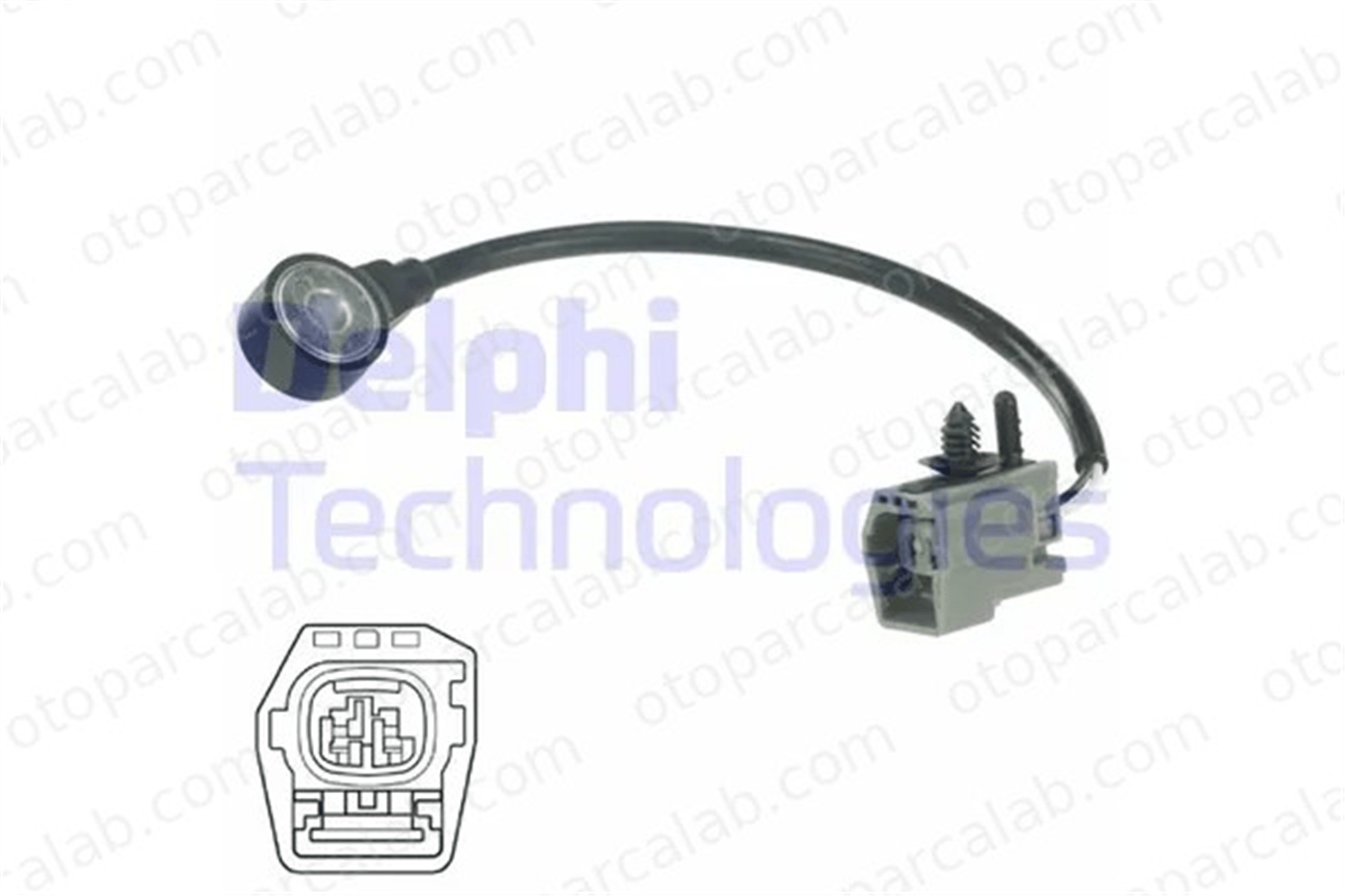 DELPHI AS10200 Vuruntu Sensörü MAZDA 6 Hatchback 6 Sedan 1119941 1S7A12A699BB