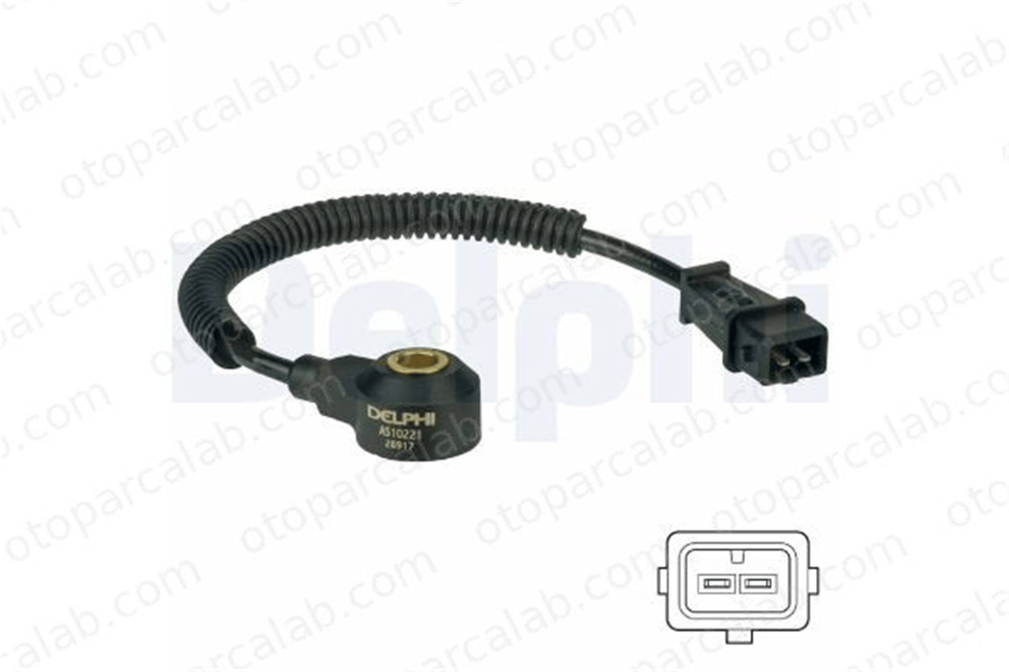DELPHI AS10221 Vuruntu Sensörü KIA PRO CEE'D HYUNDAI ELANTRA IV Sedan 3925023900