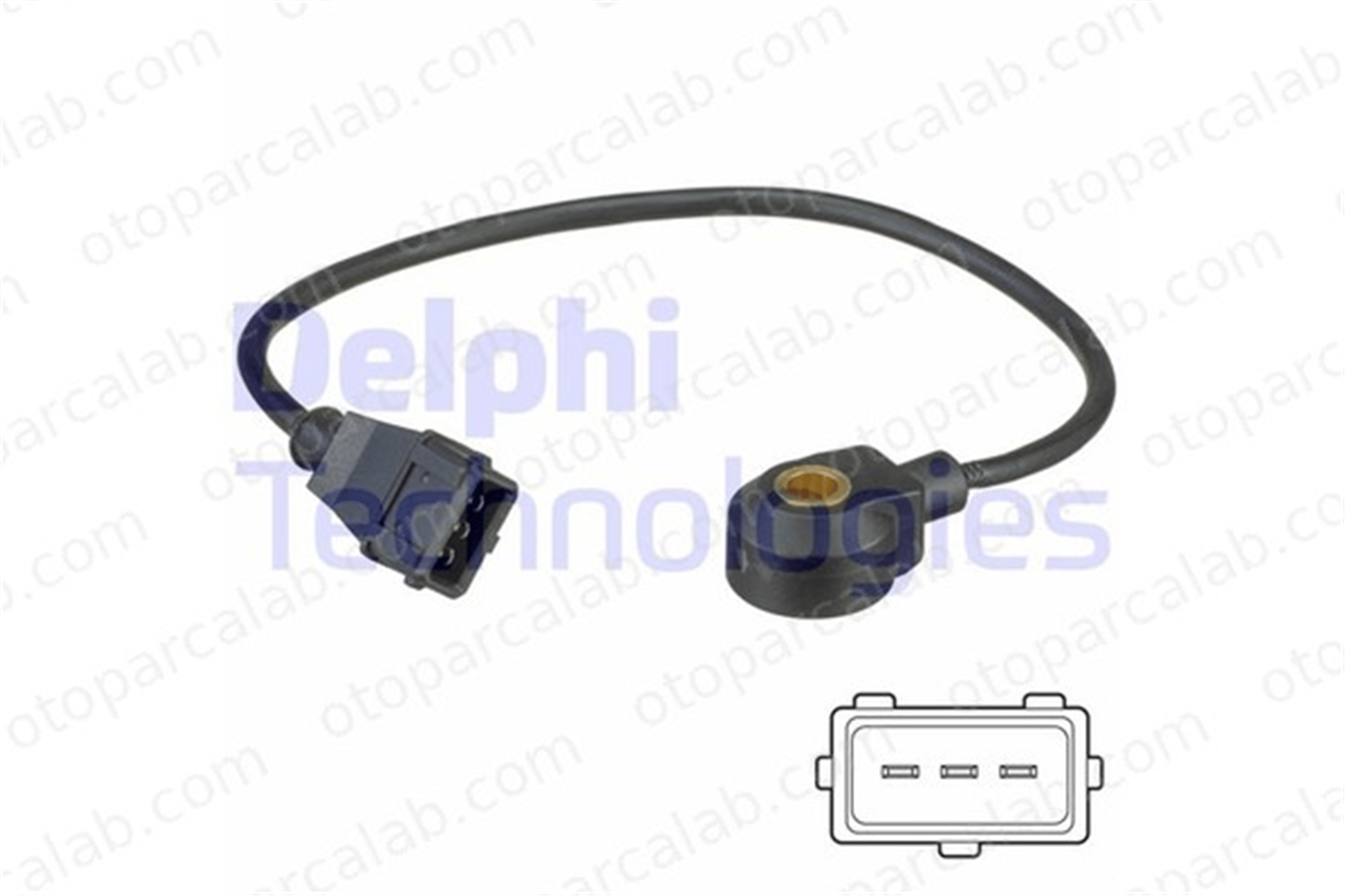 DELPHI AS10223 Vuruntu Sensörü CITROËN XANTIA PEUGEOT 605 594615 9612765780