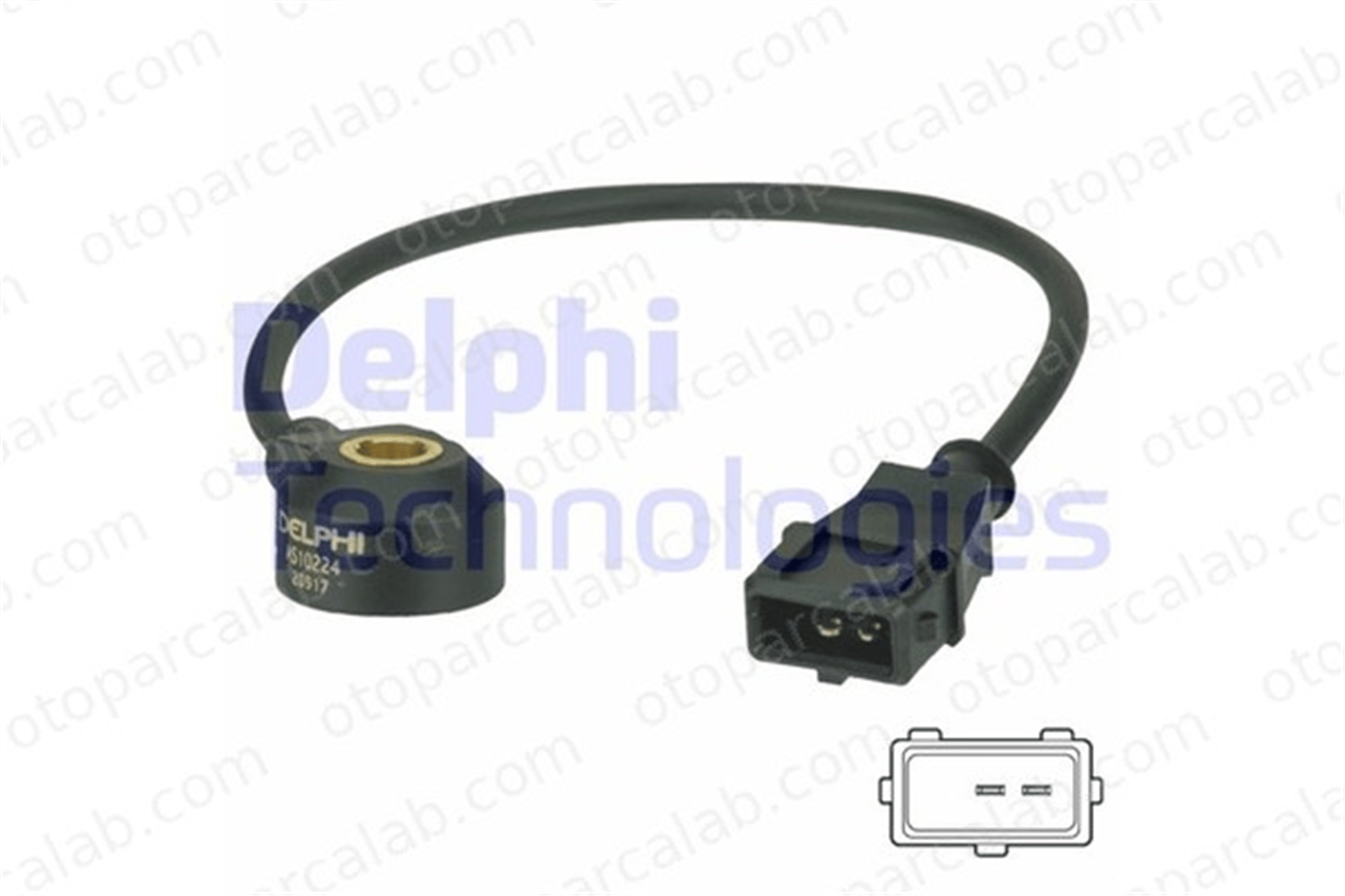 DELPHI AS10224 Vuruntu Sensörü BMW 3 Coupe 3 12141401238