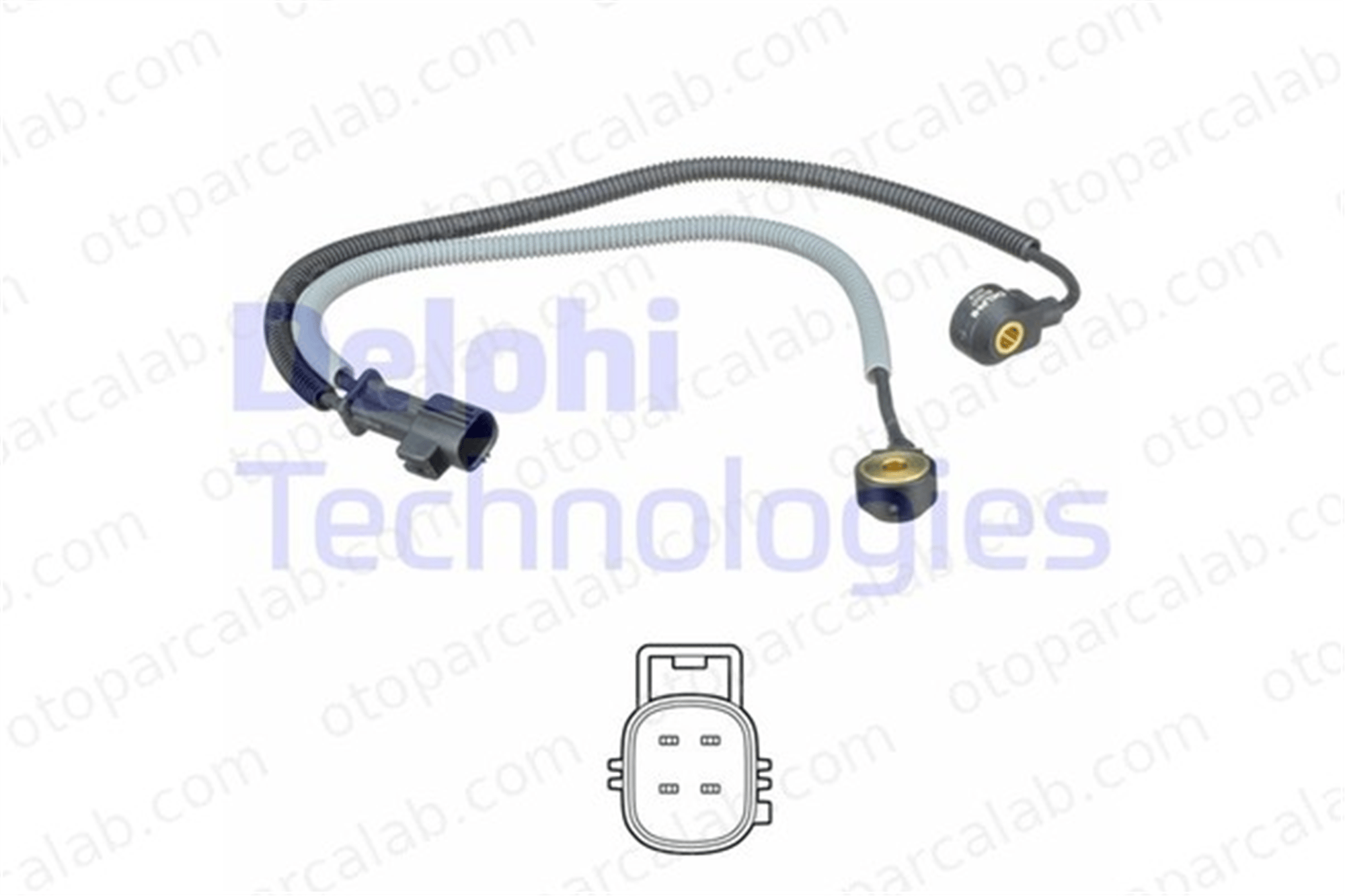 DELPHI AS10237 Vuruntu Sensörü VOLVO S80 I S60 I 9432570 94325700