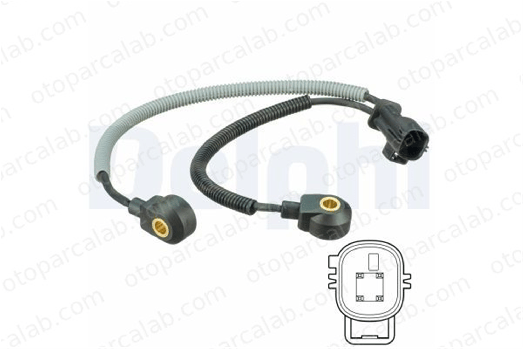 DELPHI AS10239 Vuruntu Sensörü VOLVO S80 II S40 II 1371593 6M5G12A699AA