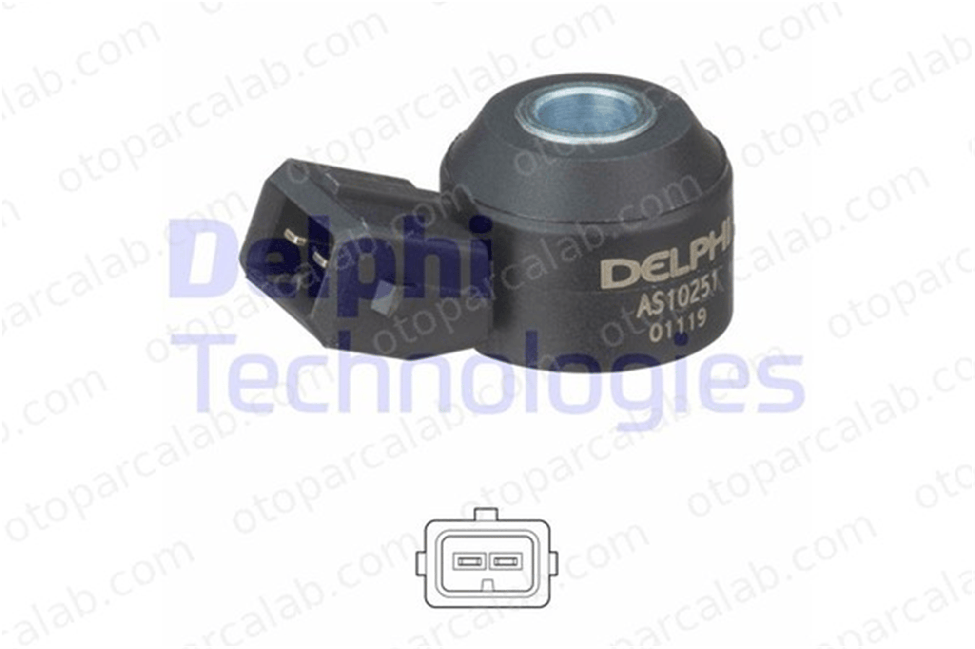 DELPHI AS10251 Vuruntu Sensörü BMW 5 X5 13627598861