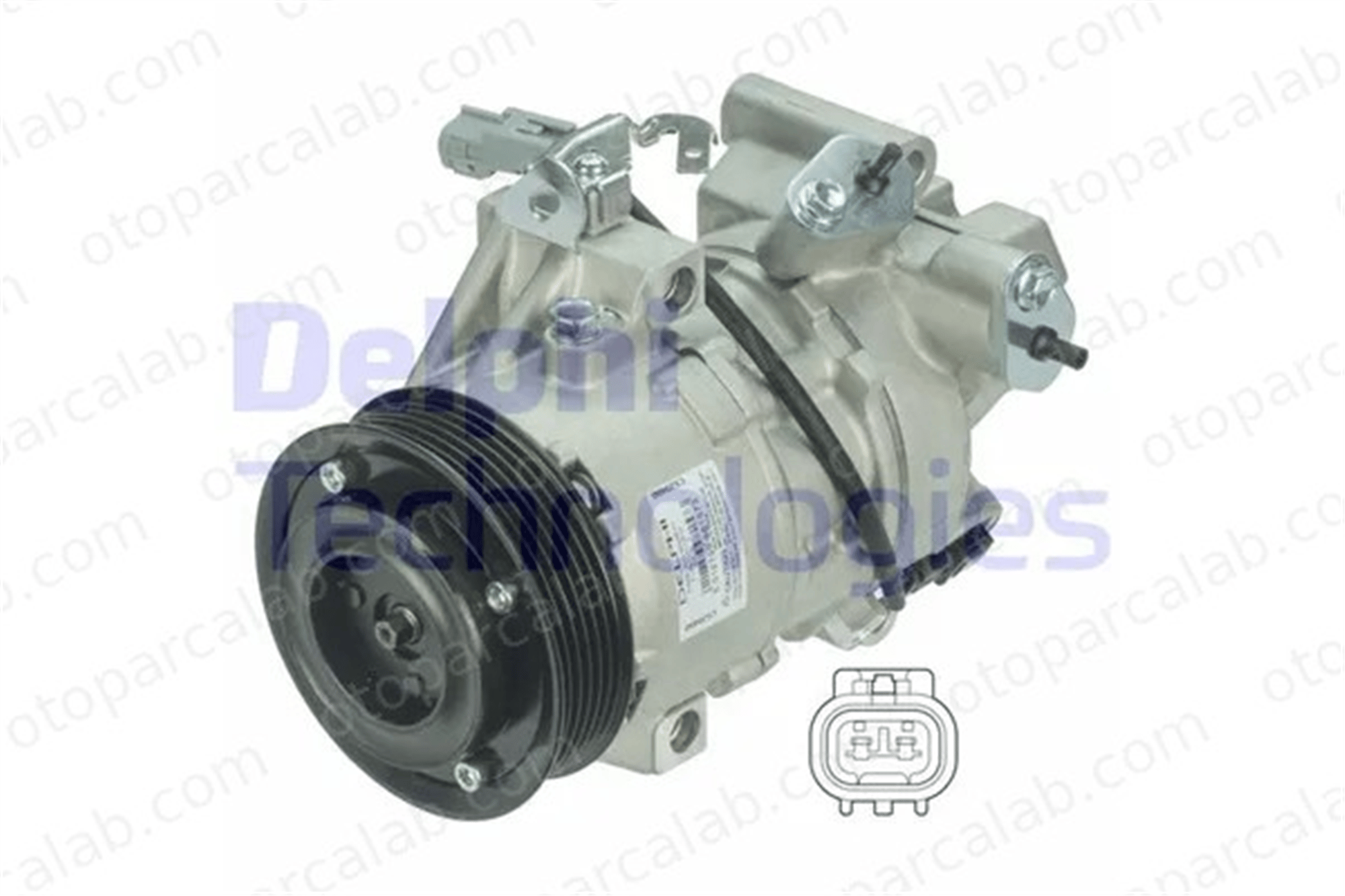 DELPHI CS20480 Klima Kompresörü TOYOTA YARIS AURIS 883100D200 8831002390