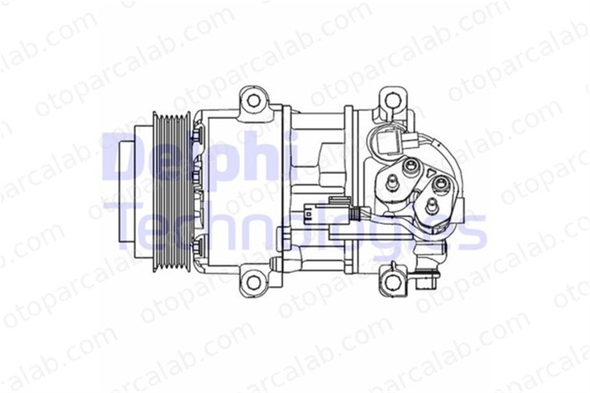 DELPHI CS20499 Klima Kompresörü MERCEDES-BENZ A-SERISI B-SERISI Sports Tourer A0022306811 22306811