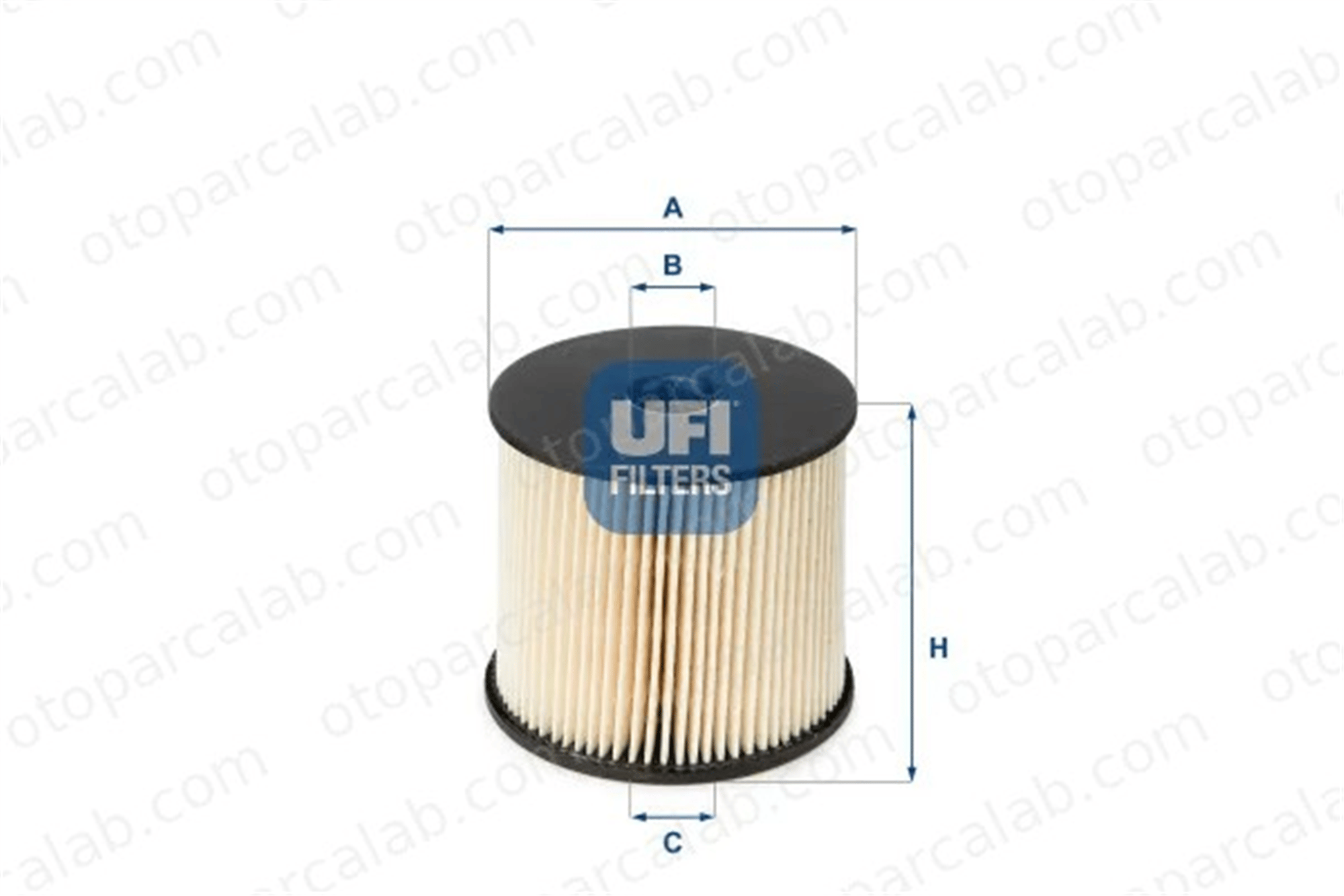 DELPHI DF568 Yakıt Filtresi FIAT ULYSSE CITROËN C5 I 1906A2 E148135